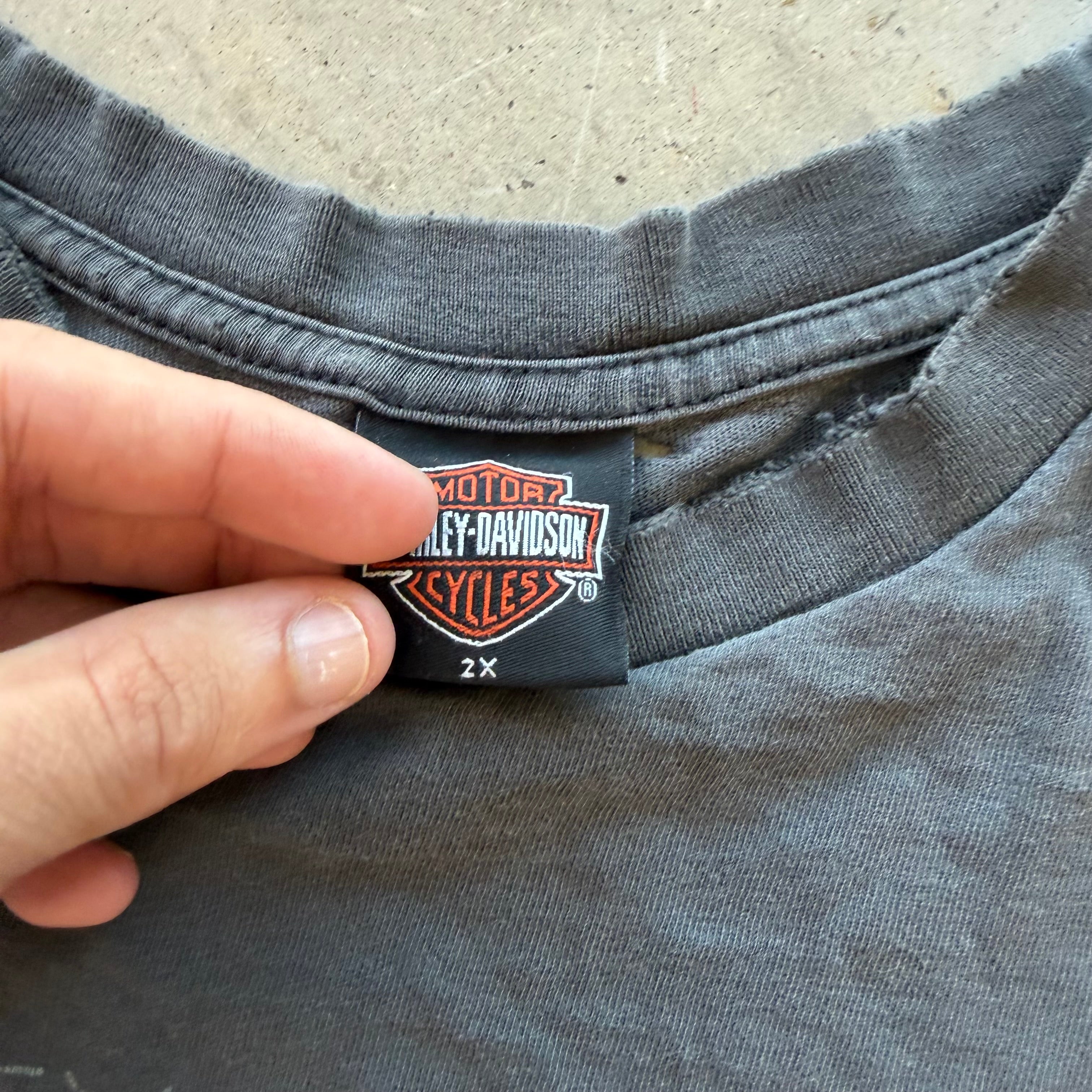 XXL 00s Sleevless Harley Tee