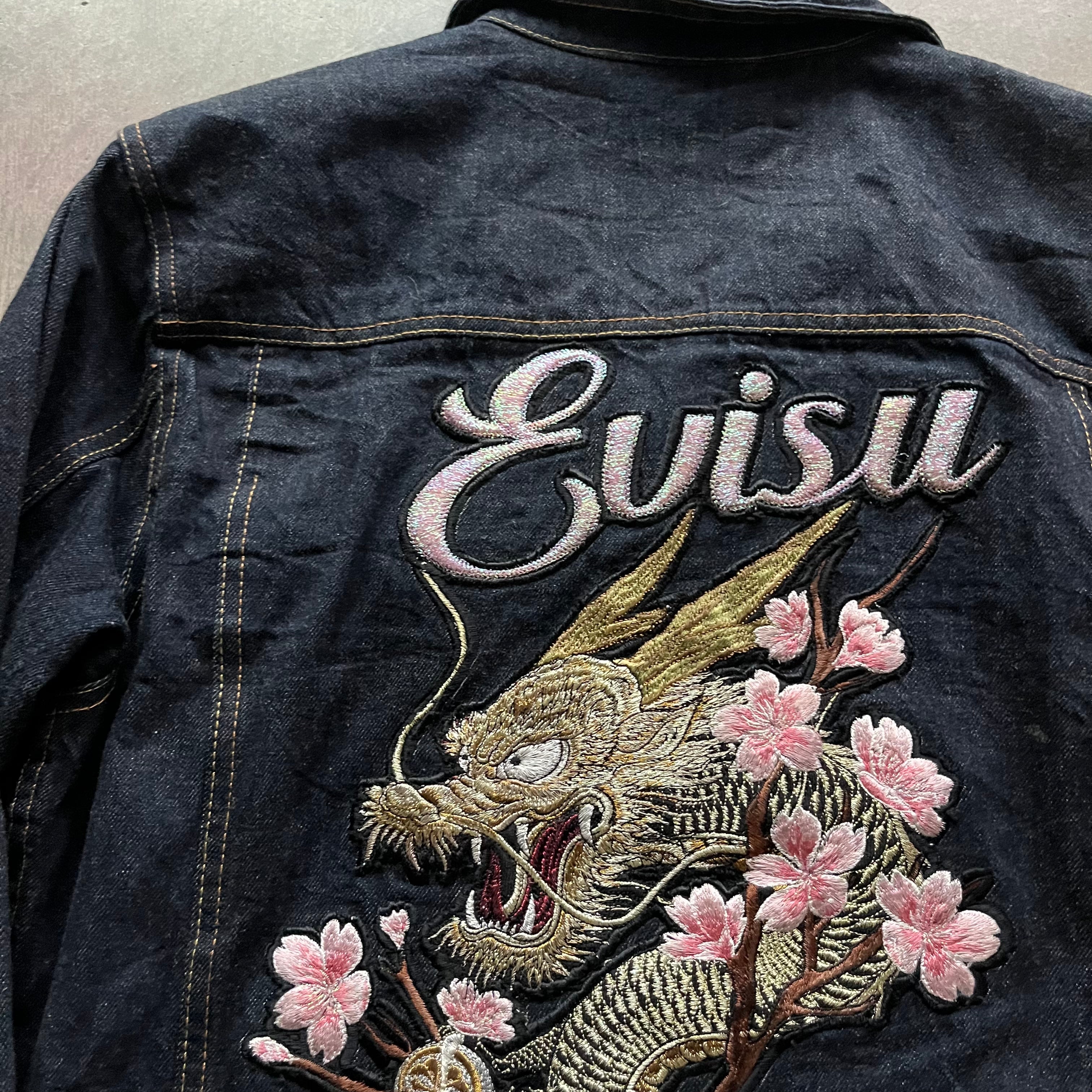 L 00s Evisu Osaka Denim Jacket