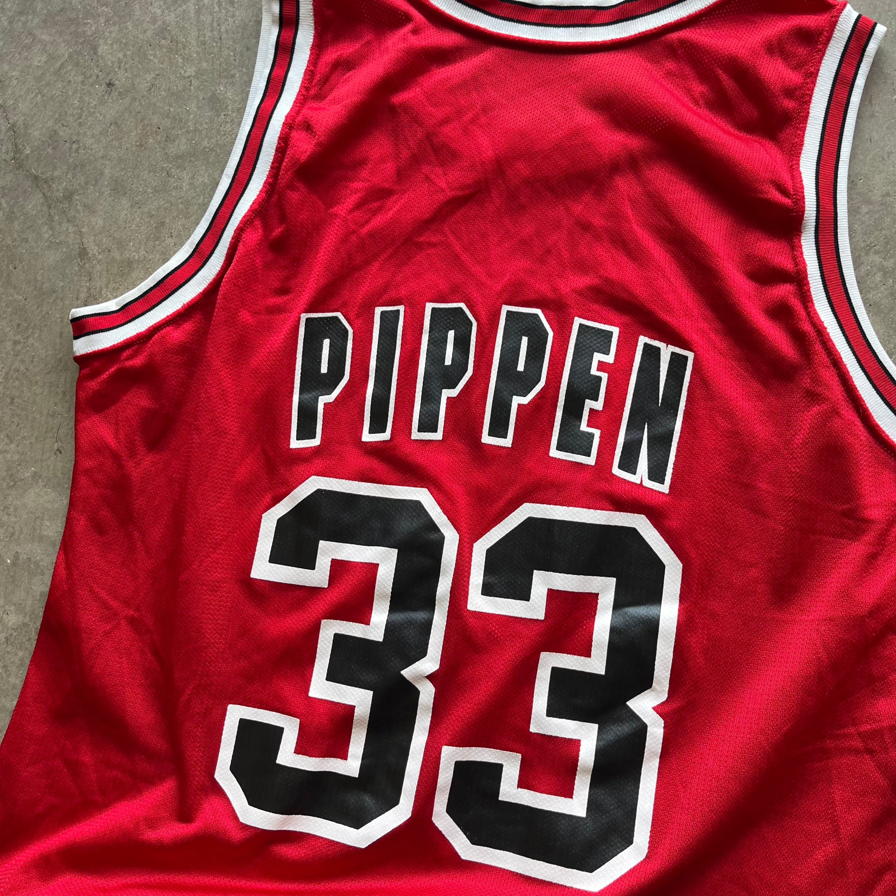 L 90s Pippen Bulls Jersey