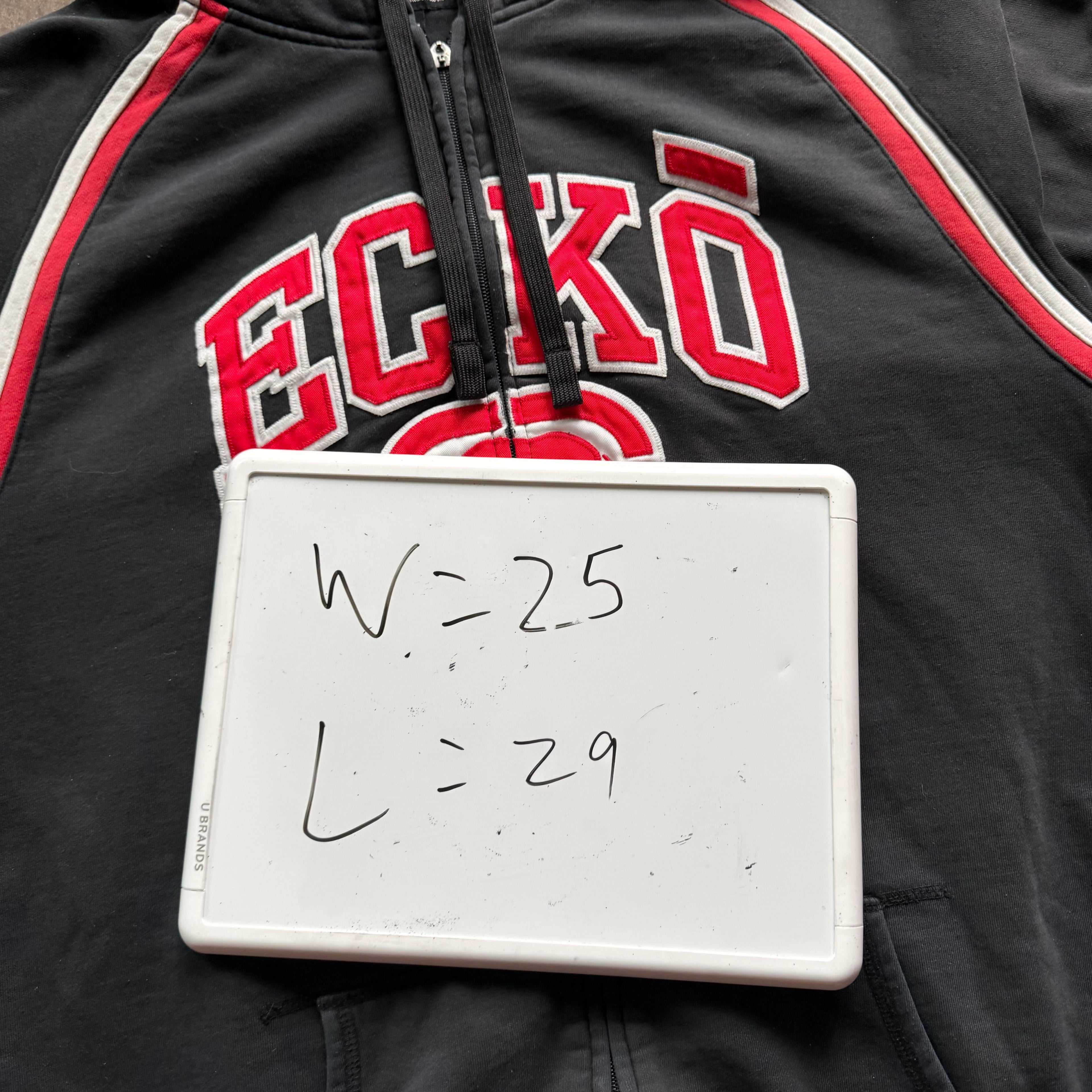 L Y2K Ecko Full Zip Hoodie