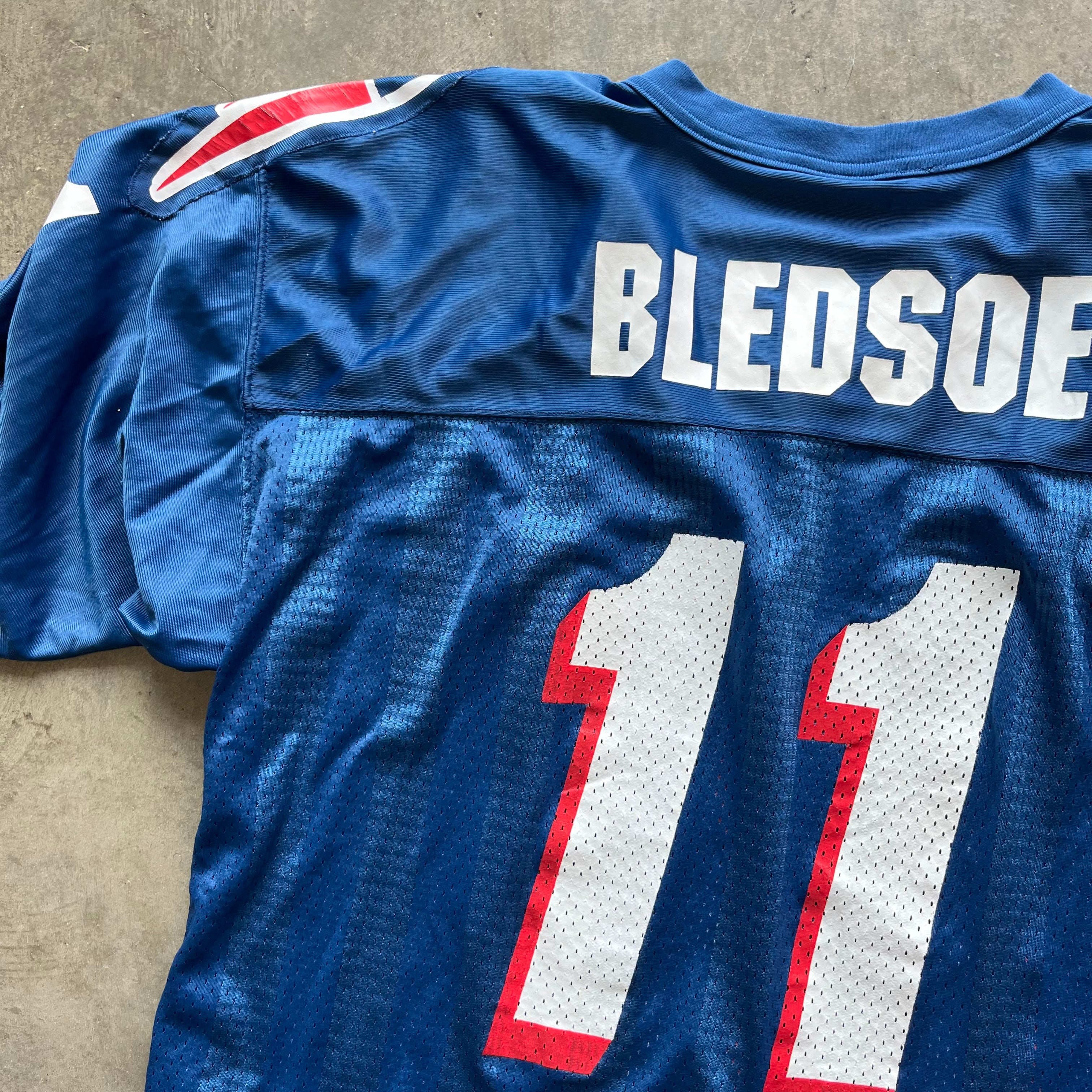 XL 00s Bledsoe Patriots Jersey