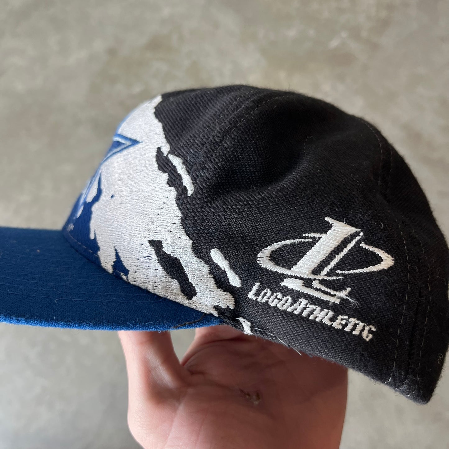 90s Cowboys Splash Snapback Hat