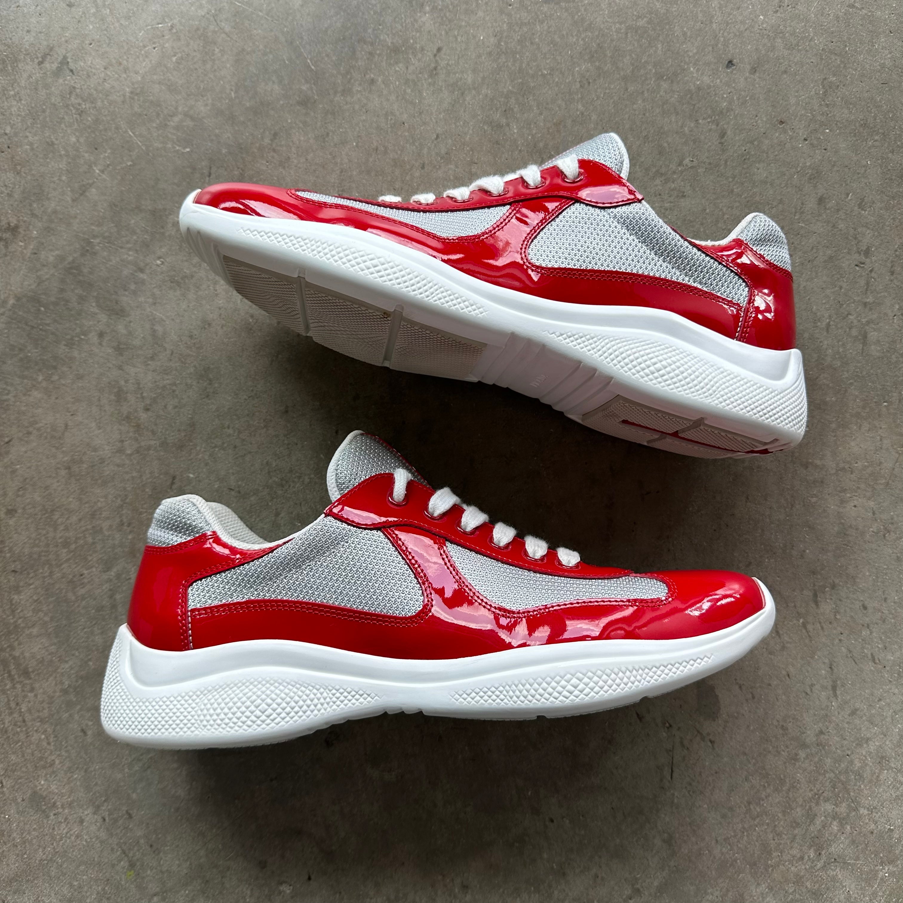 10 Used Red/White Prada Cup