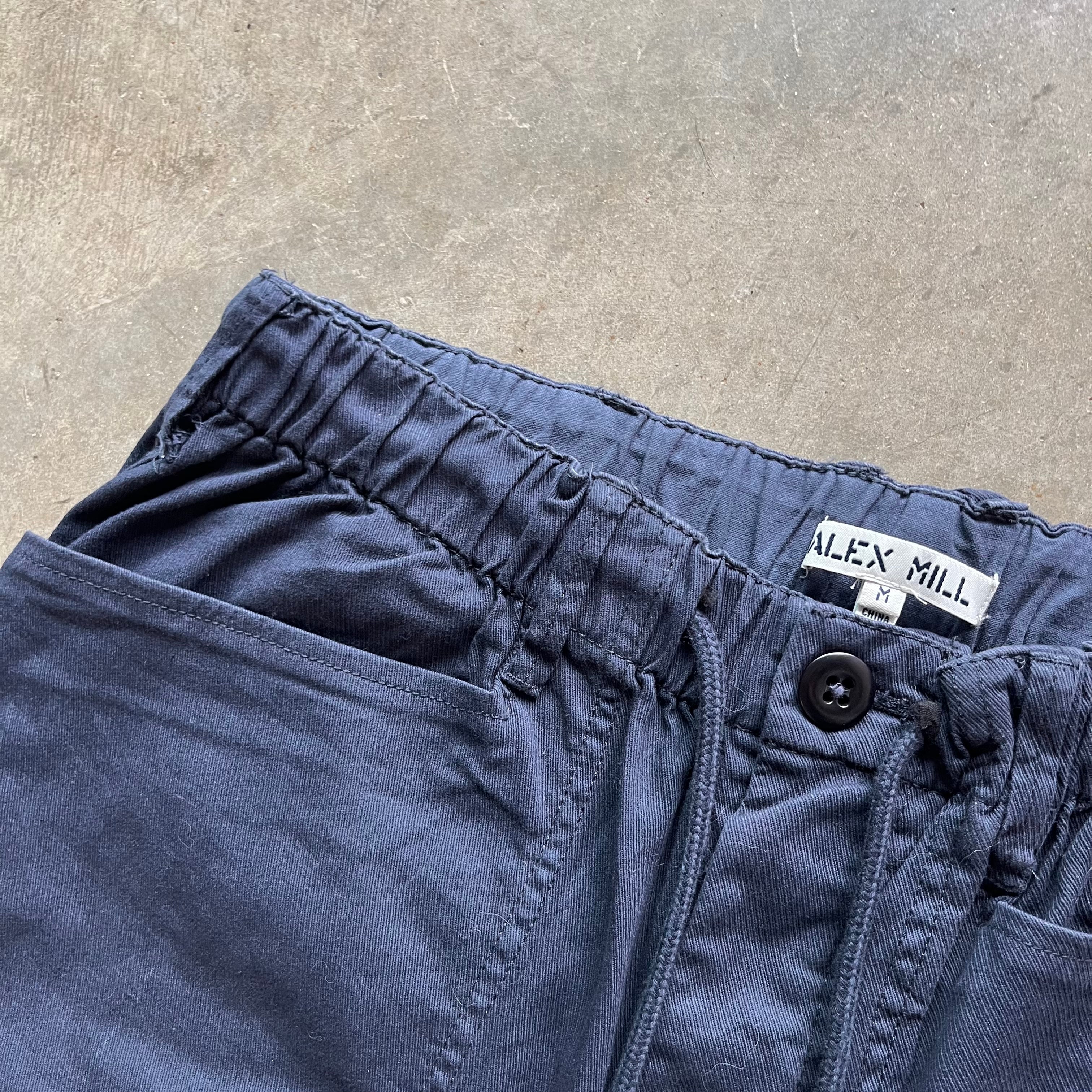 M Navy Alex Mill Shorts