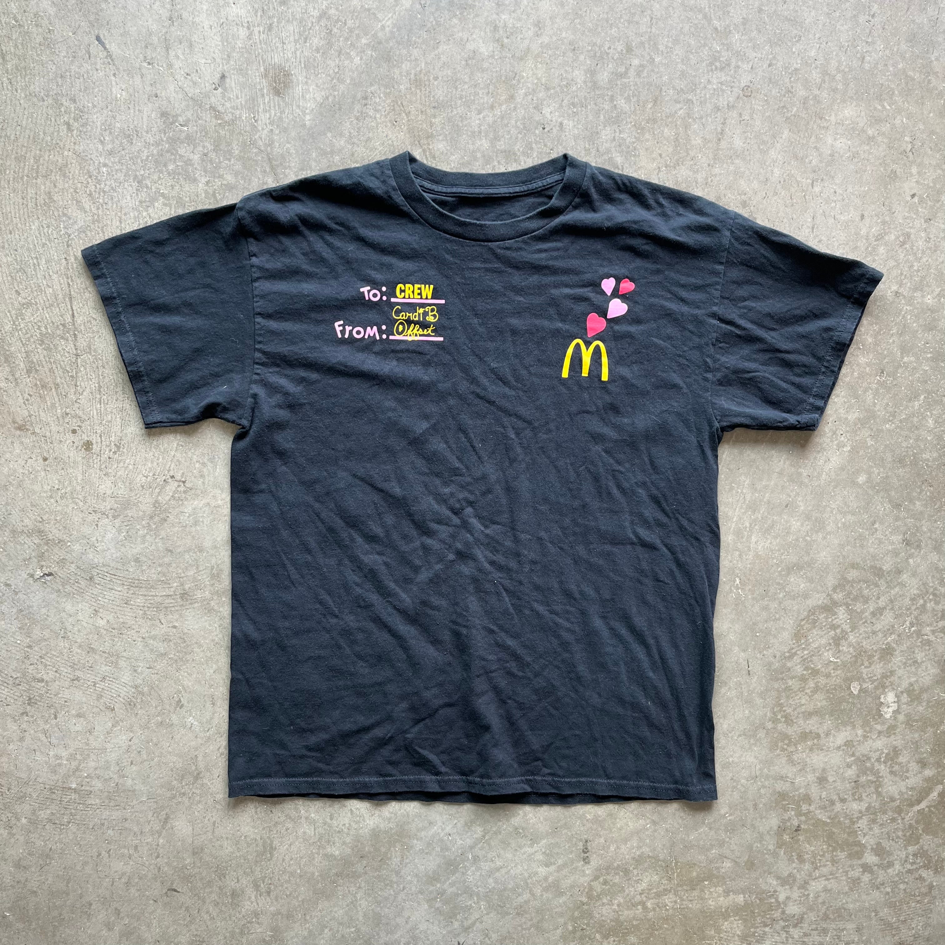M McDonald’s Cardi B Offset Tee