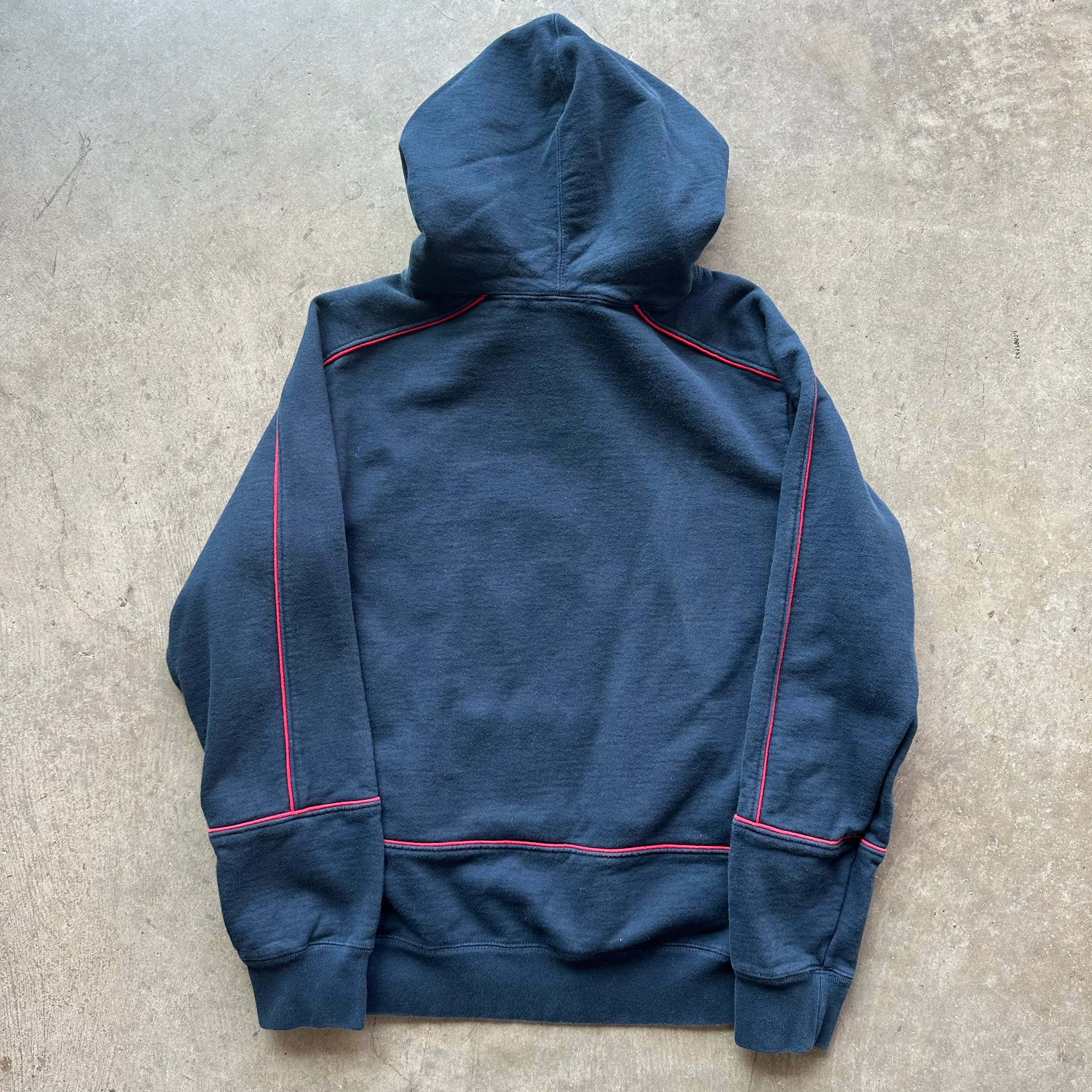 S Supreme Navy Hoodie
