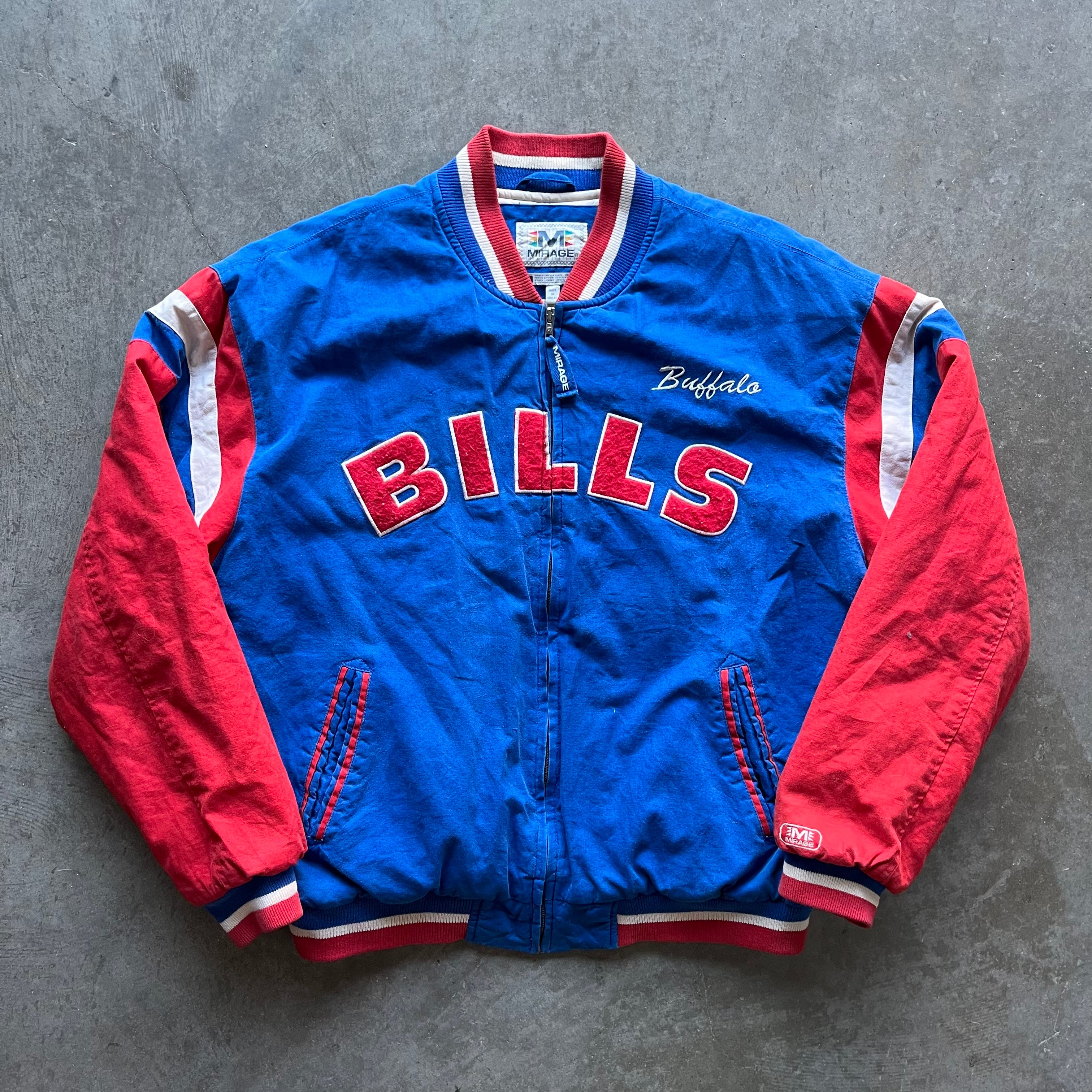 L 90s Buffalo Bills Mirage Jacket