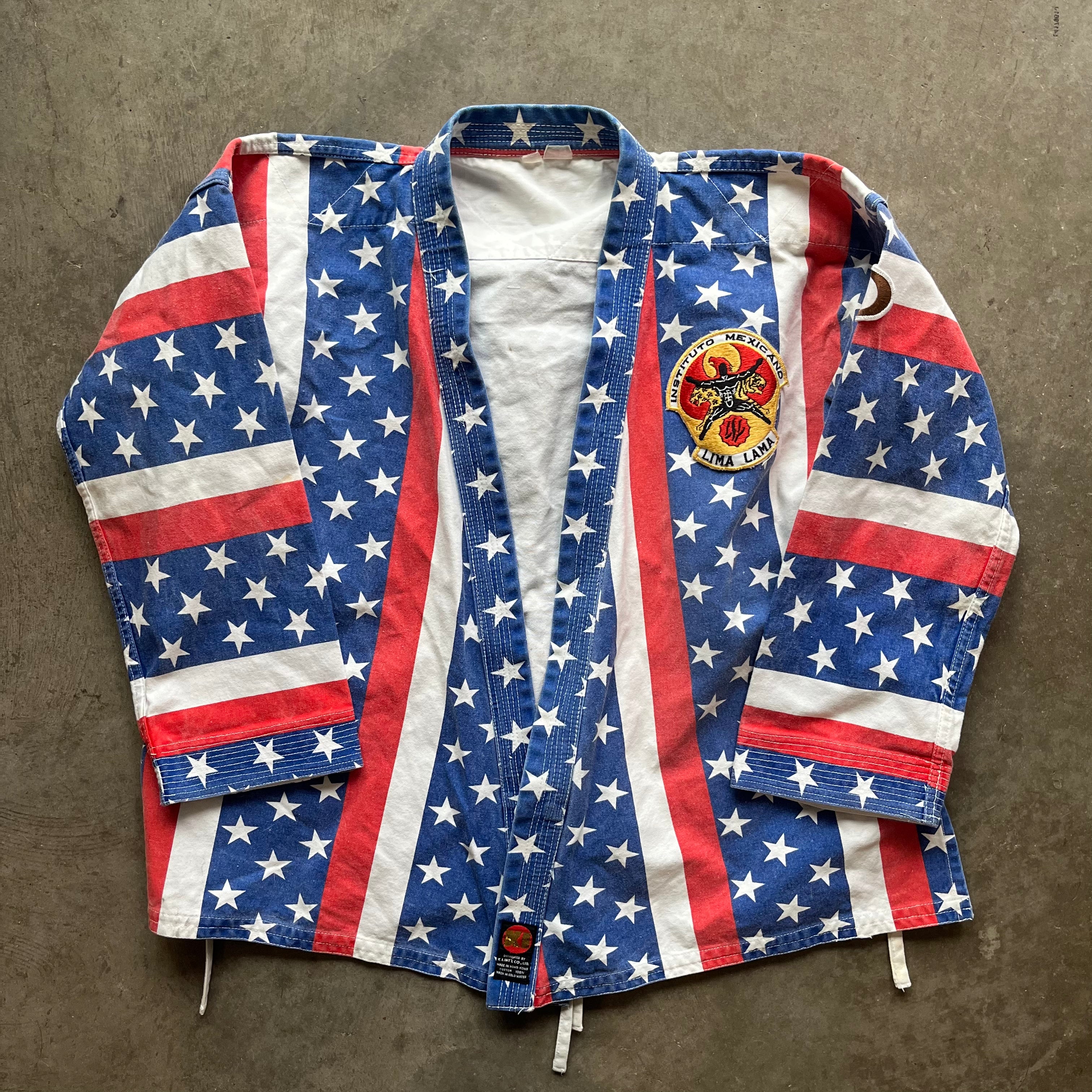 L Vintage Mexican Taekwondo Kimono
