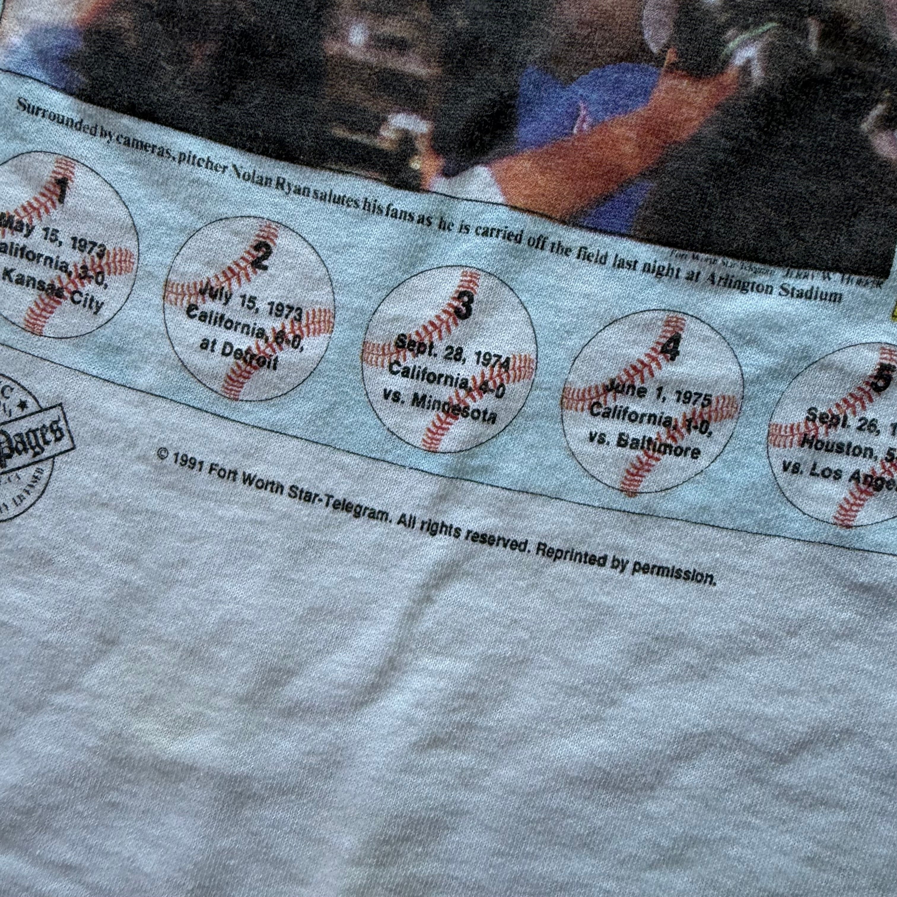 L 91 Nolan Ryan Tee