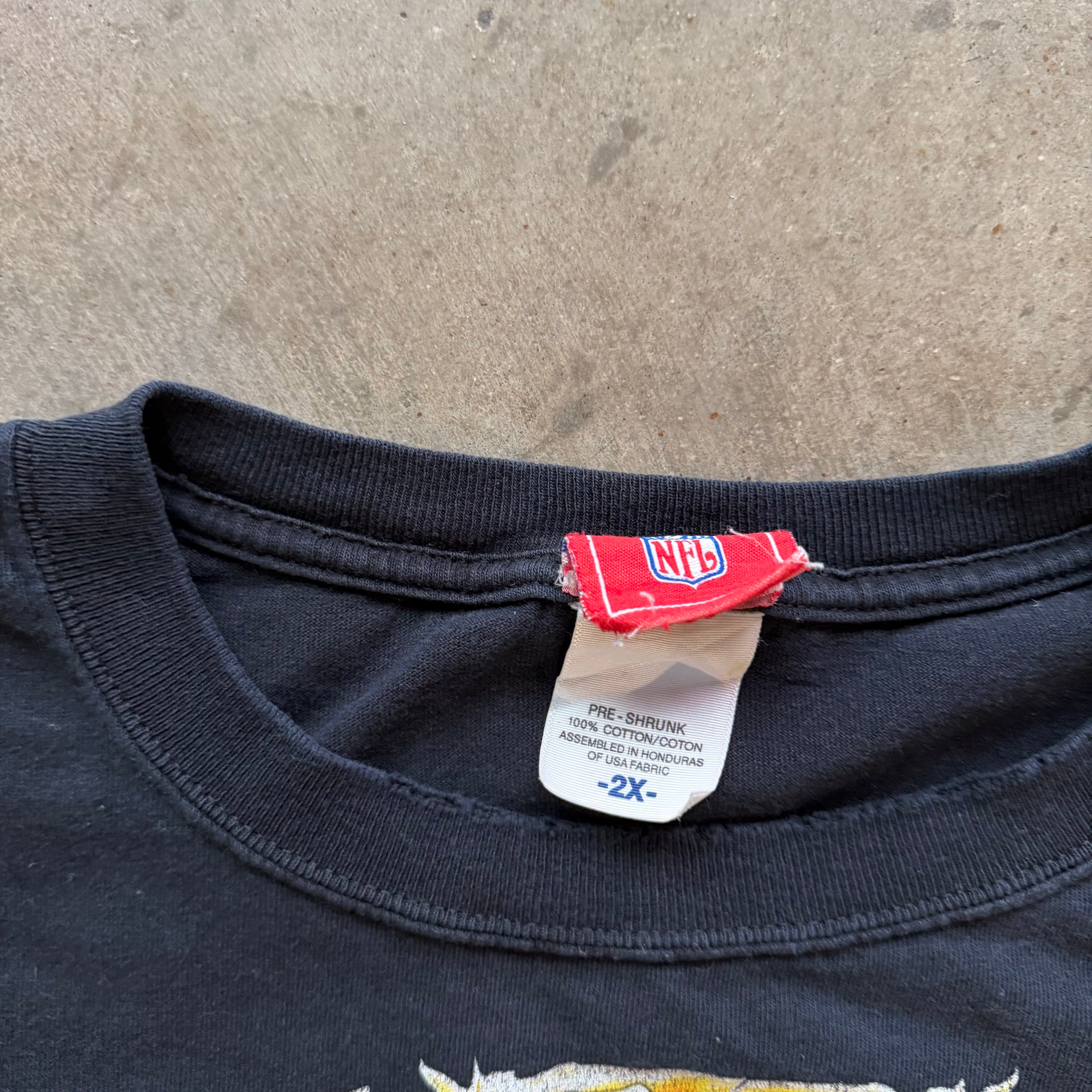 XXL Faded Packers Tee