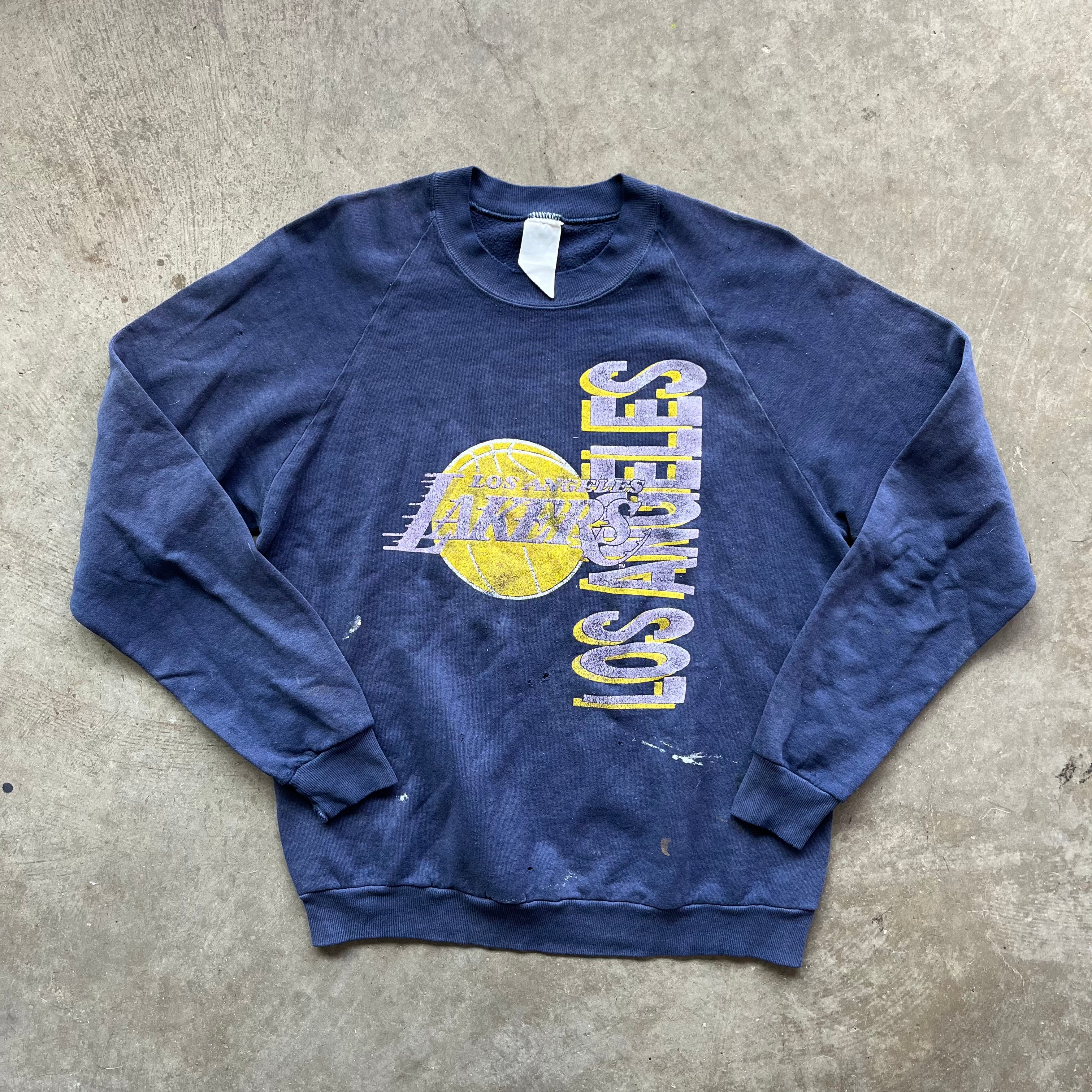 L 80s Lakers Crewneck