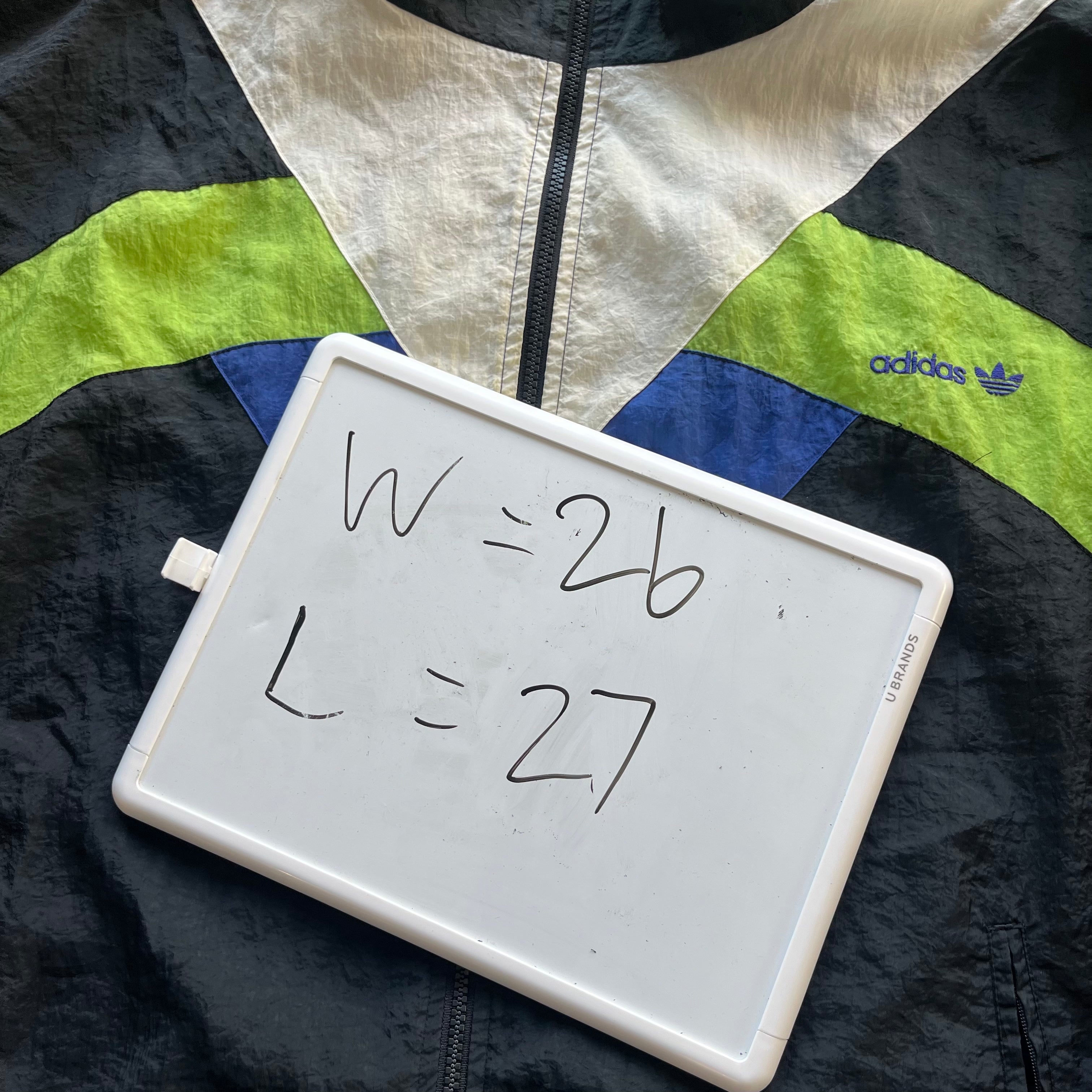 L 80s Adidas Windbreaker