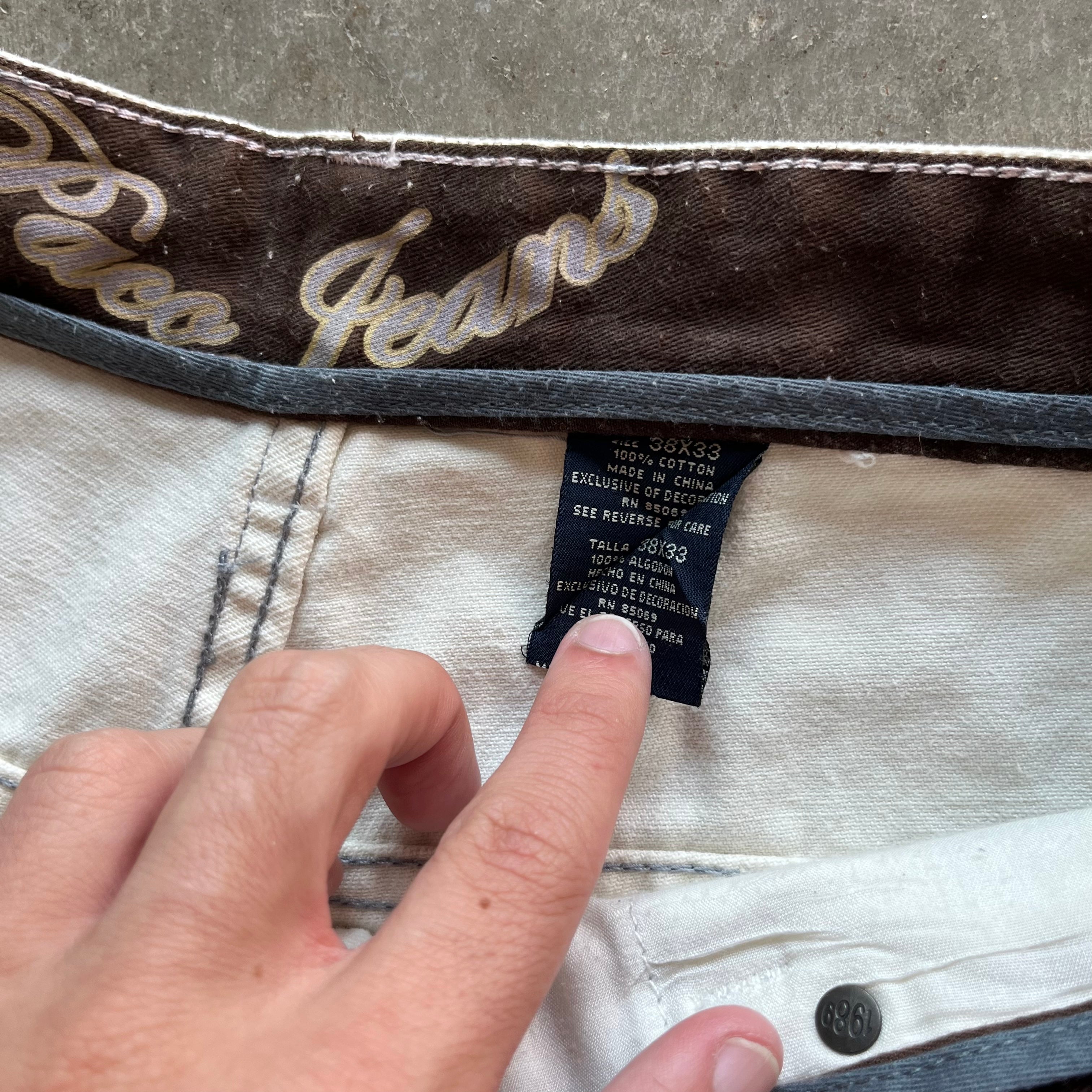 38x33 Y2K Paco Jeans