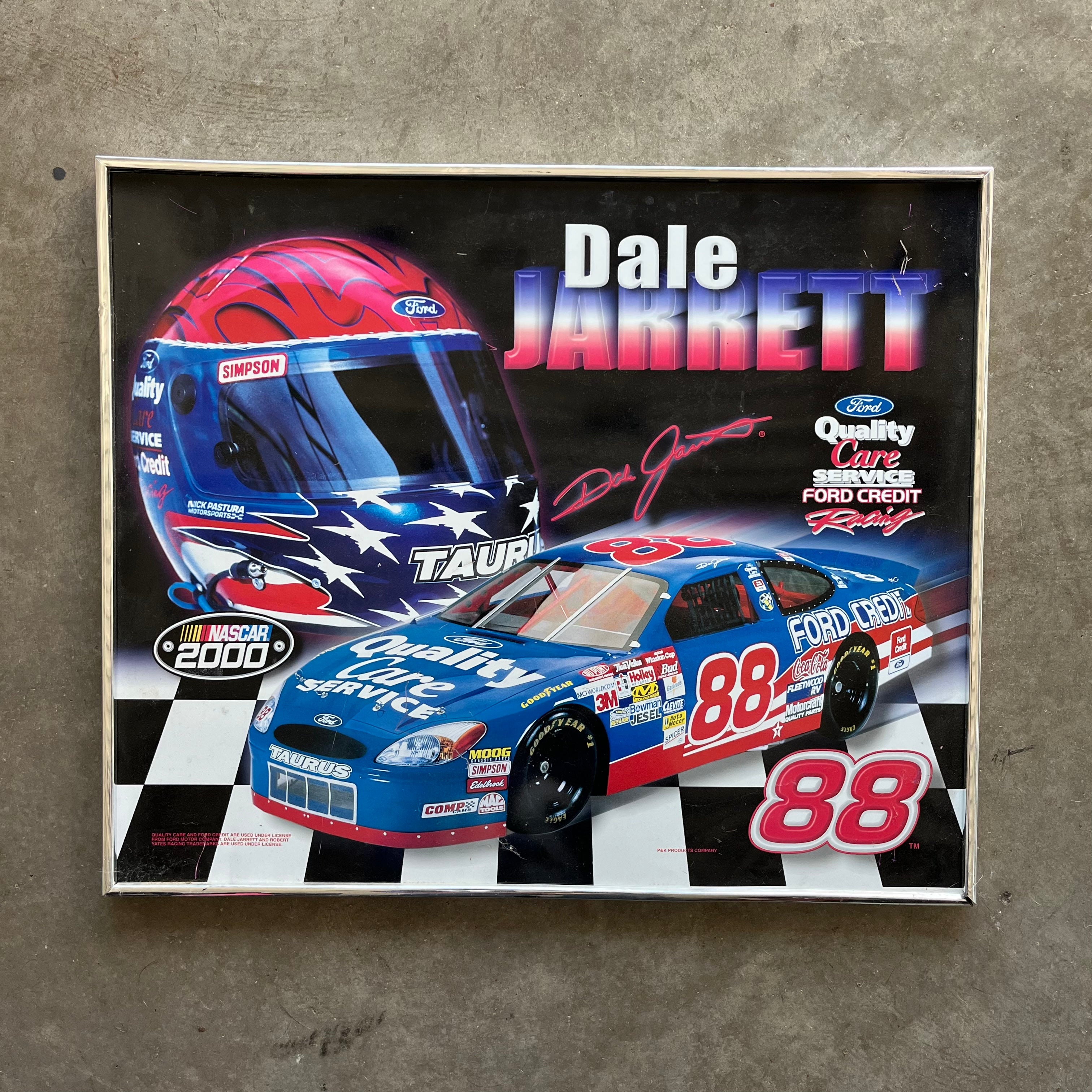 2000 Dale Jarrett NASCAR Poster