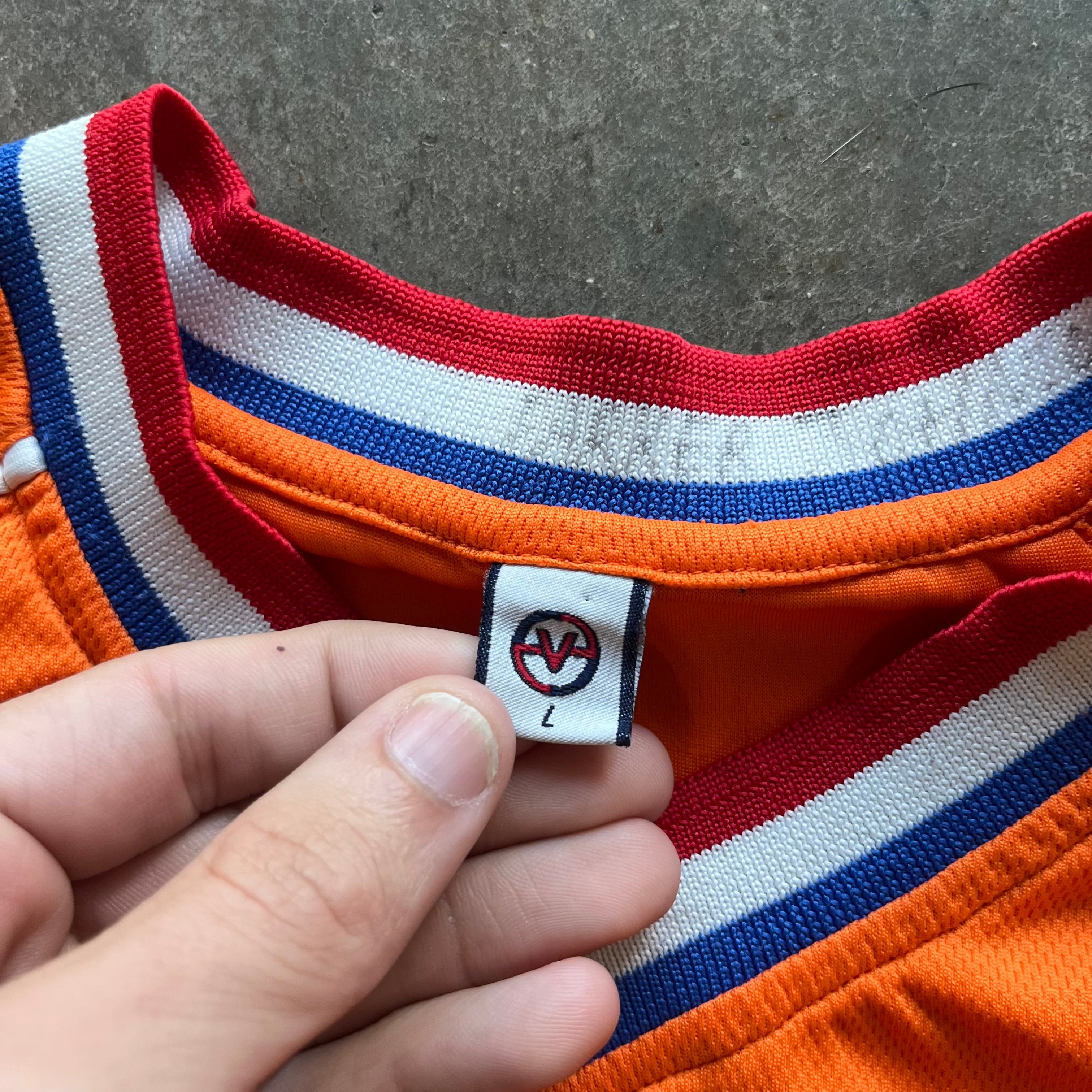 L 90s Holland Soccer Jersey