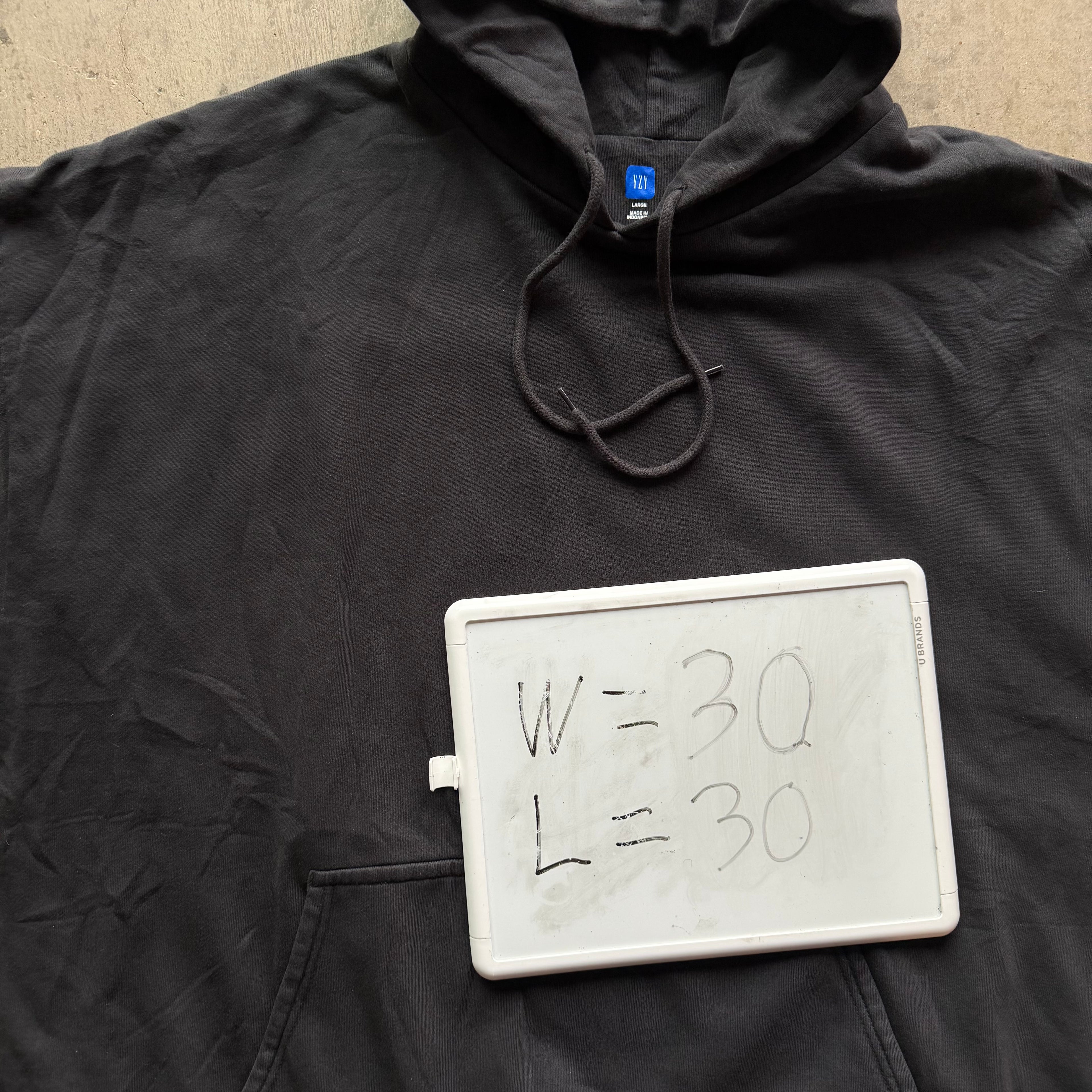 L Double Layered Yeezy Gap Hoodie