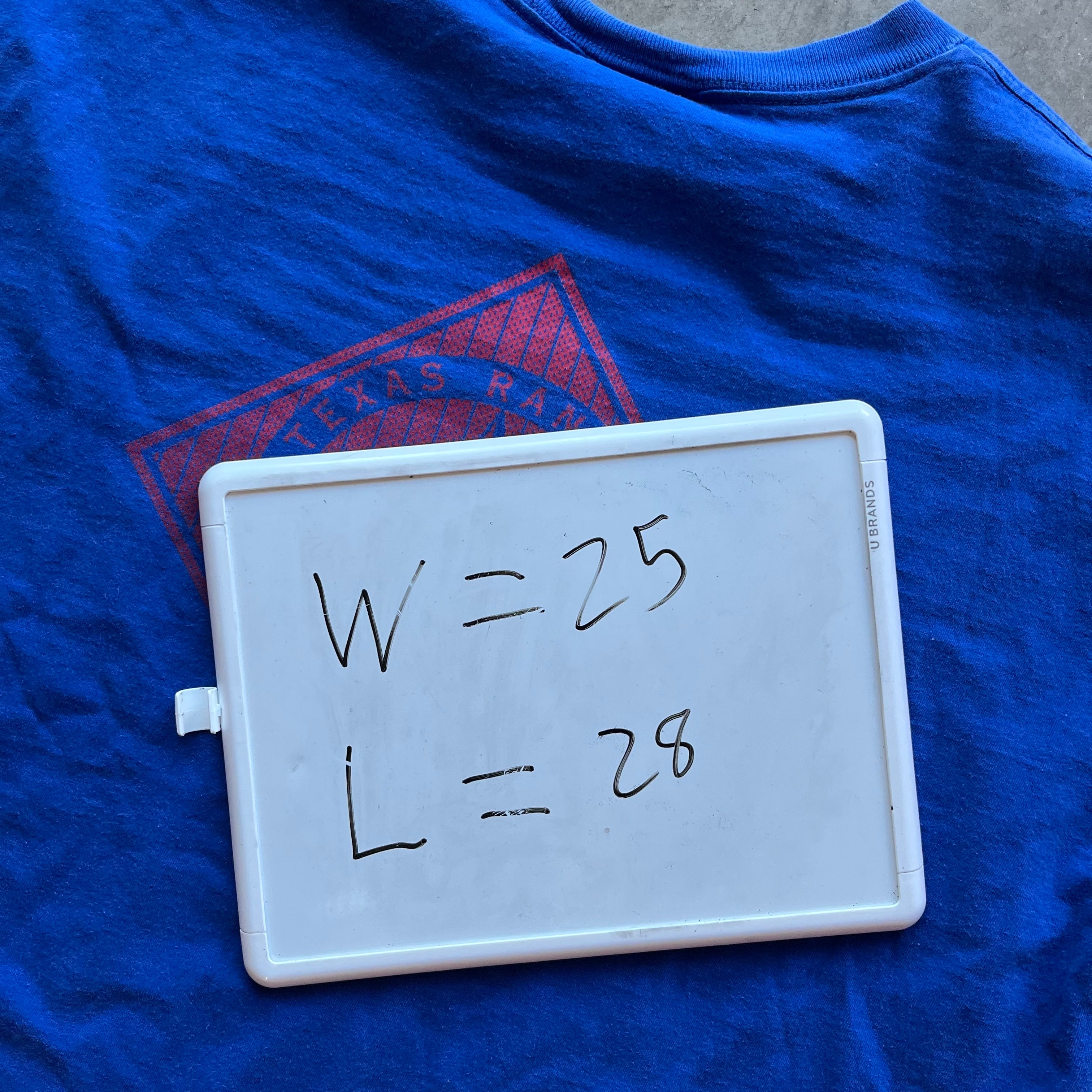 XL 00s Texas Rangers Tee