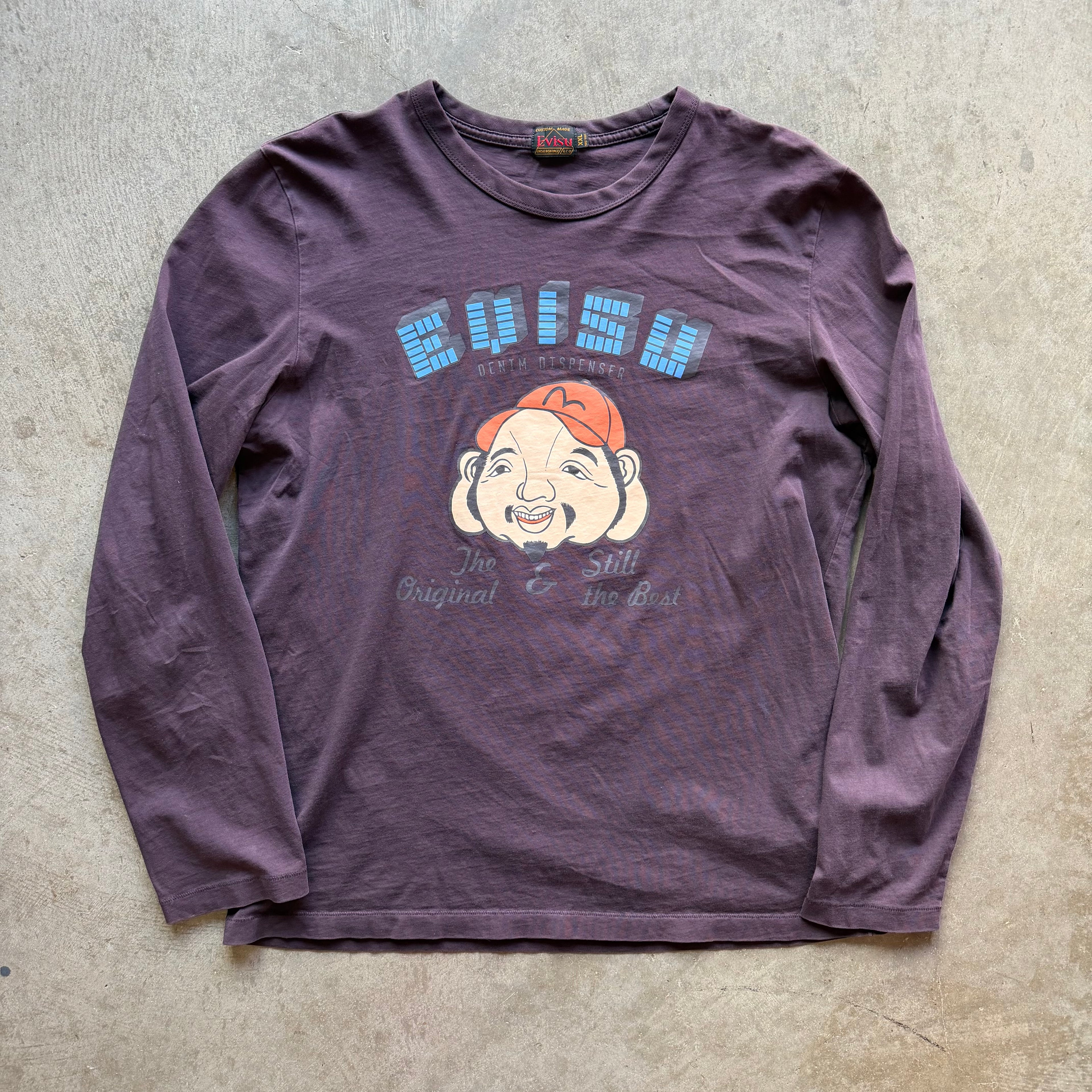 L Faded Evisu Longsleeve