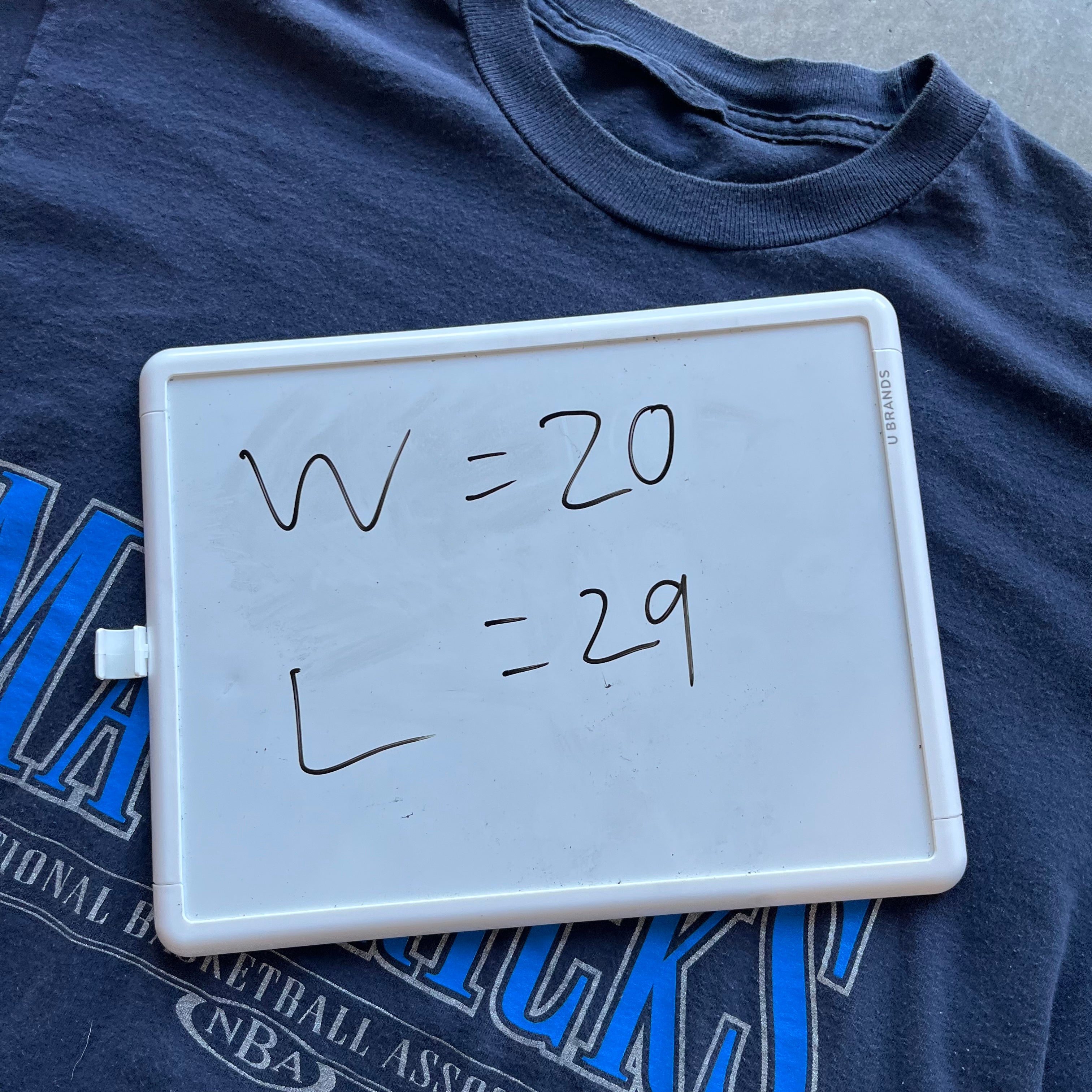 L 90s Dallas Mavs Tee