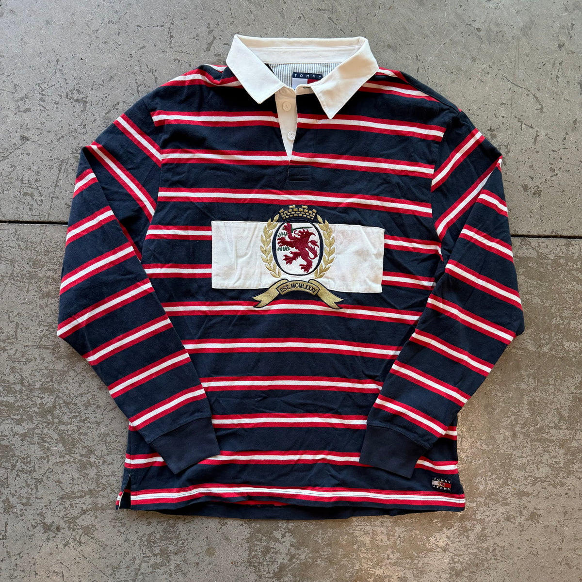 XL 90s Tommy Hilfiger Rugby Polo