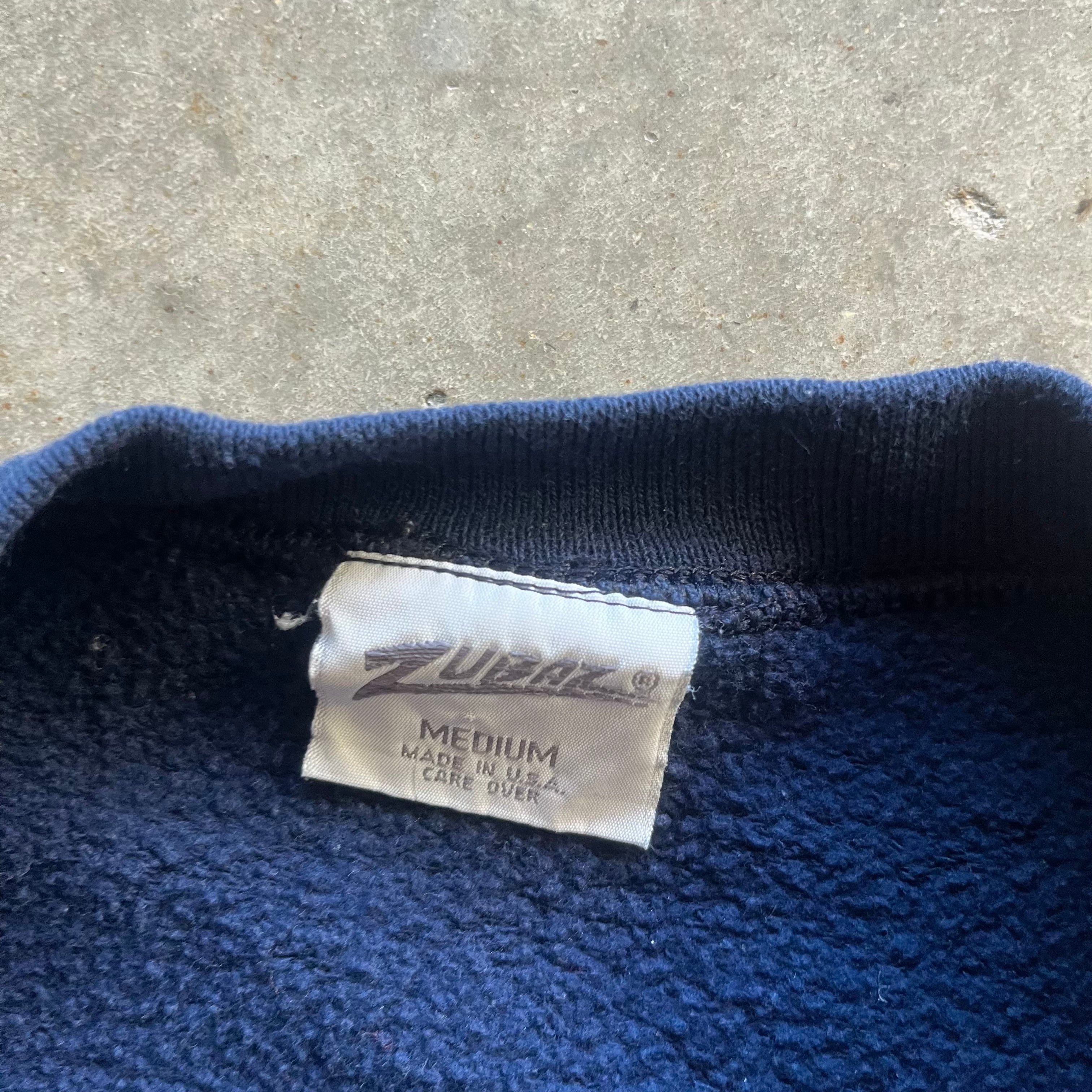 M 90s Zubaz Cowboys Crewneck