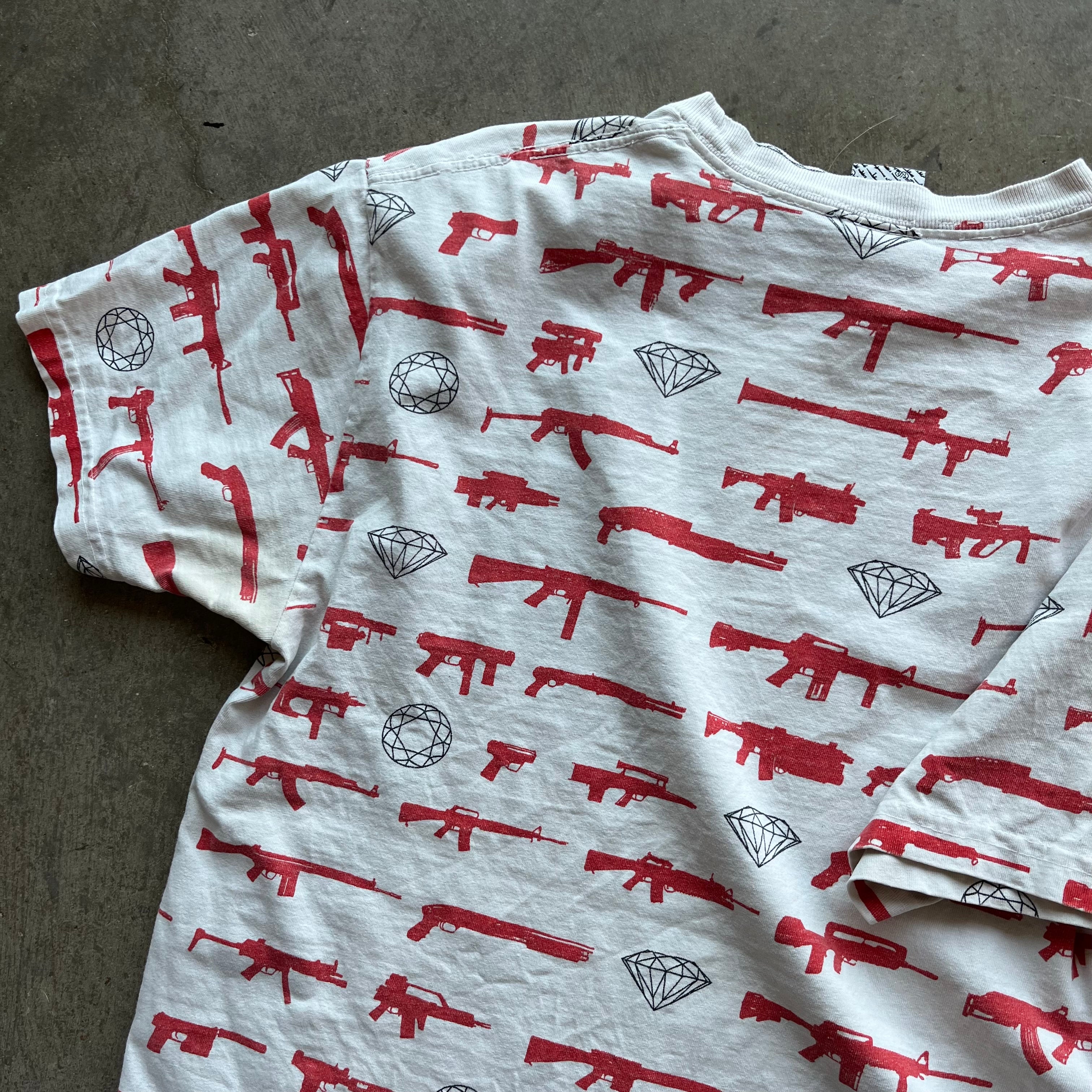 L Y2K Guns and Diamonds Tee