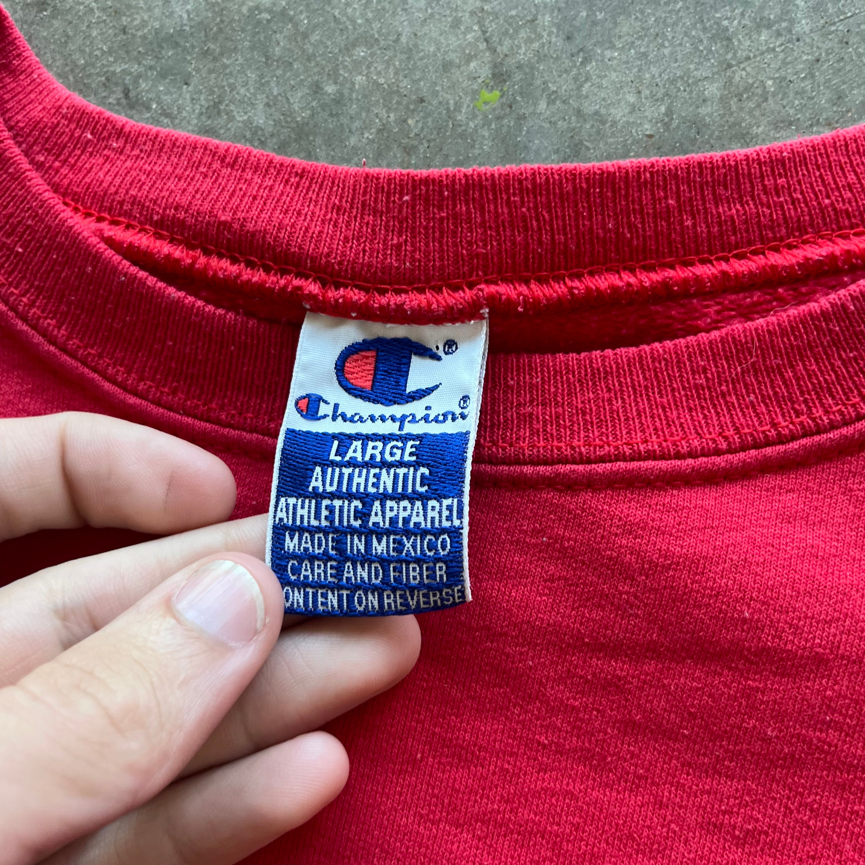 L 90s Nebraska Crewneck