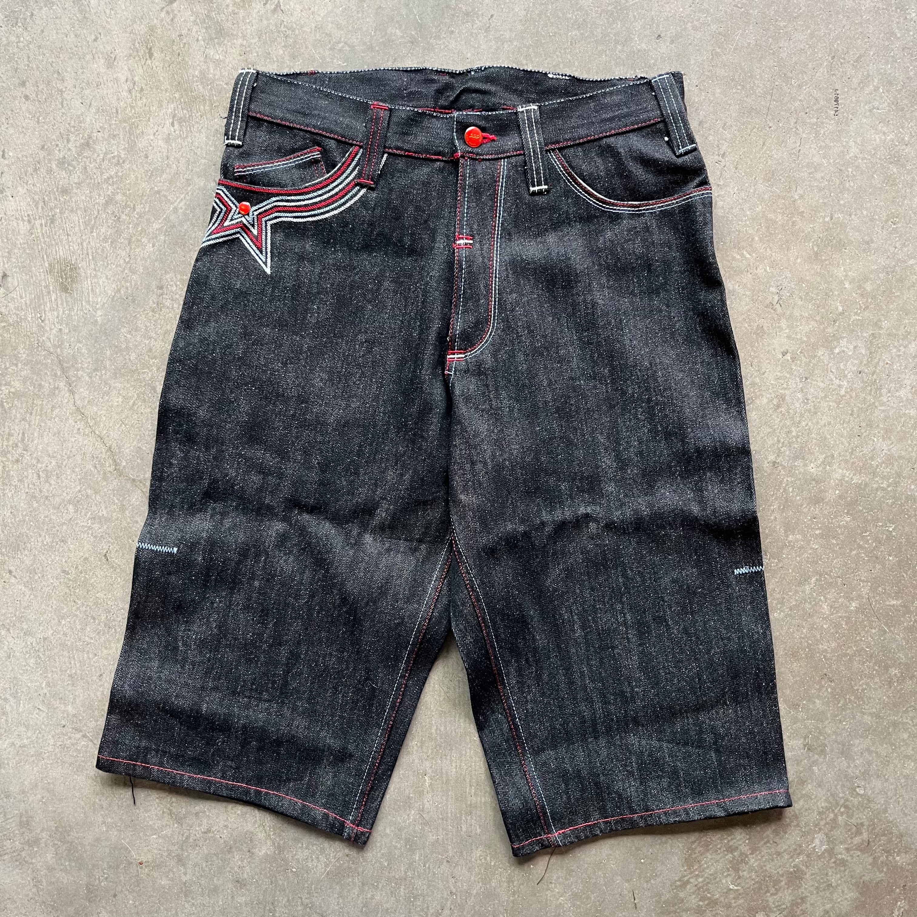 34w Gino Green Global Denim Shorts