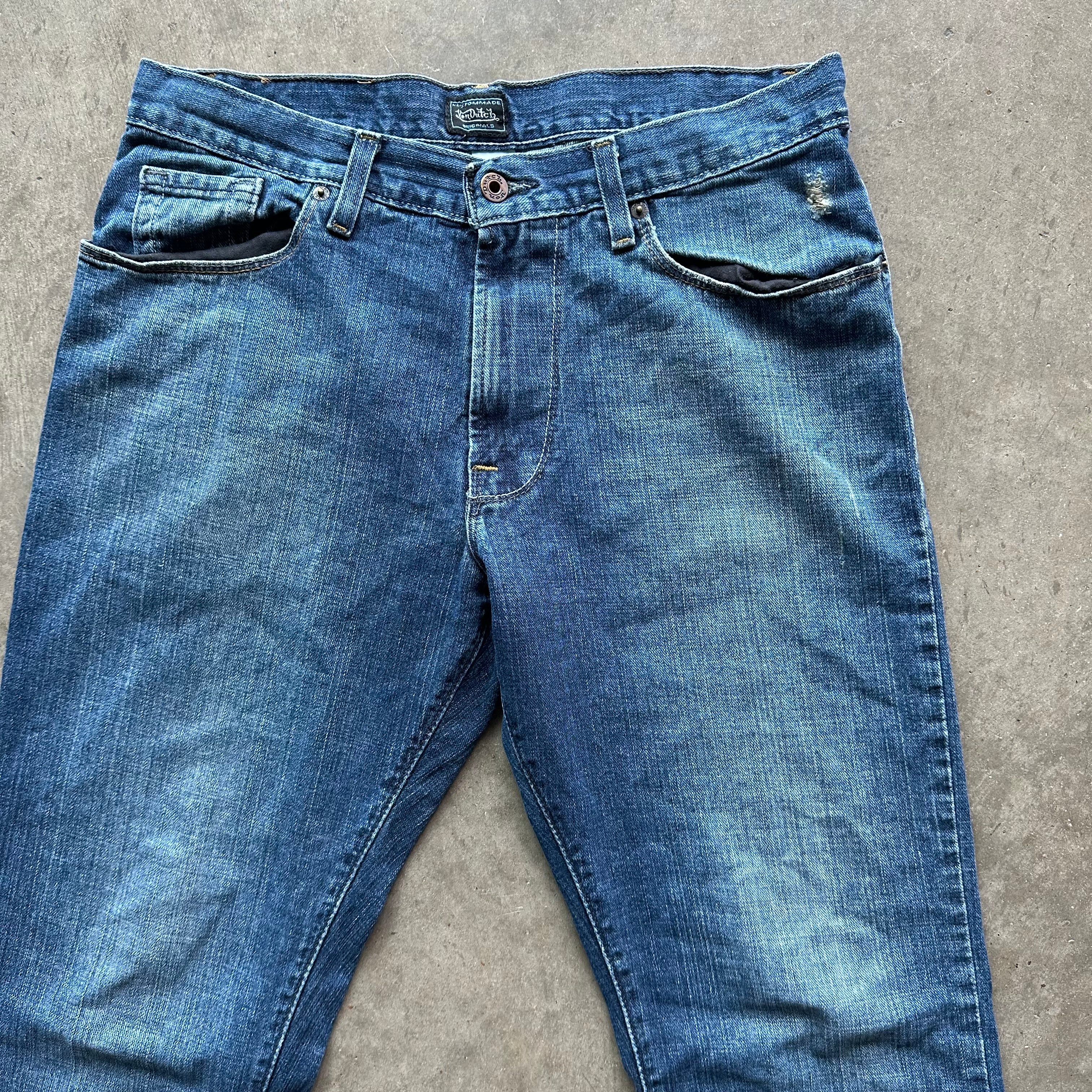 33x33 Y2K Von Dutch Jeans