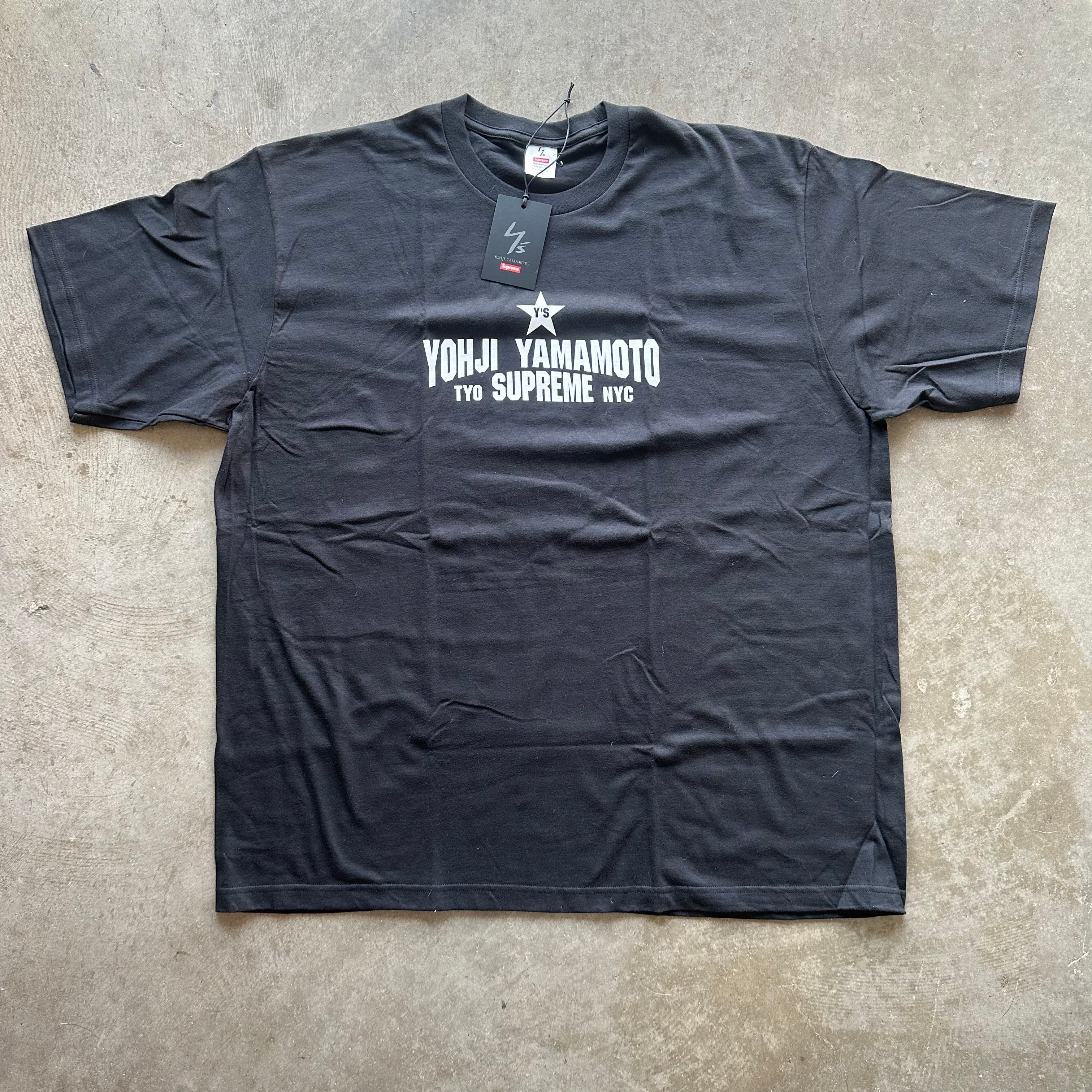 XXL Yohji x Supreme Tee Black