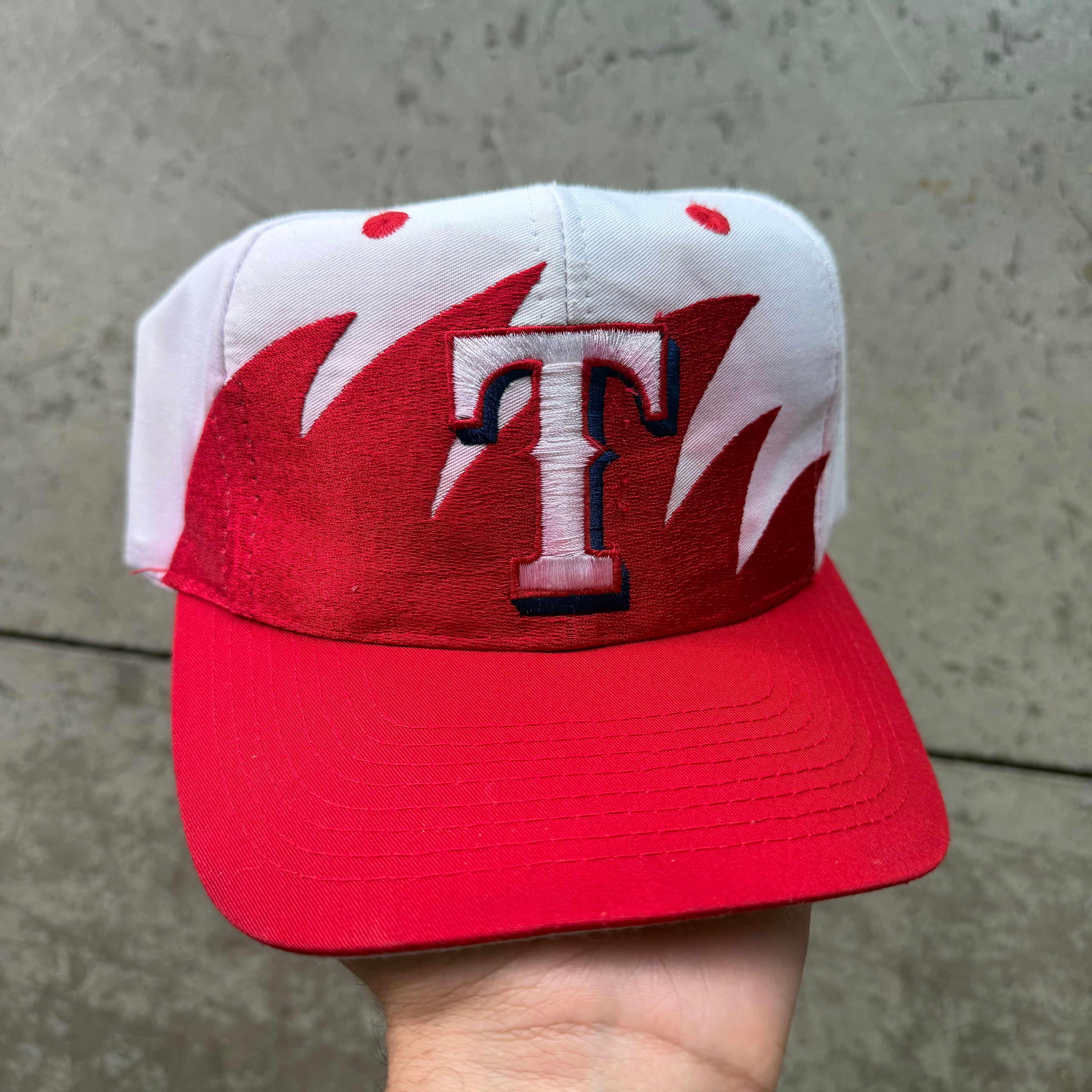 90s Texas Rangers Sharktooth SnapBack