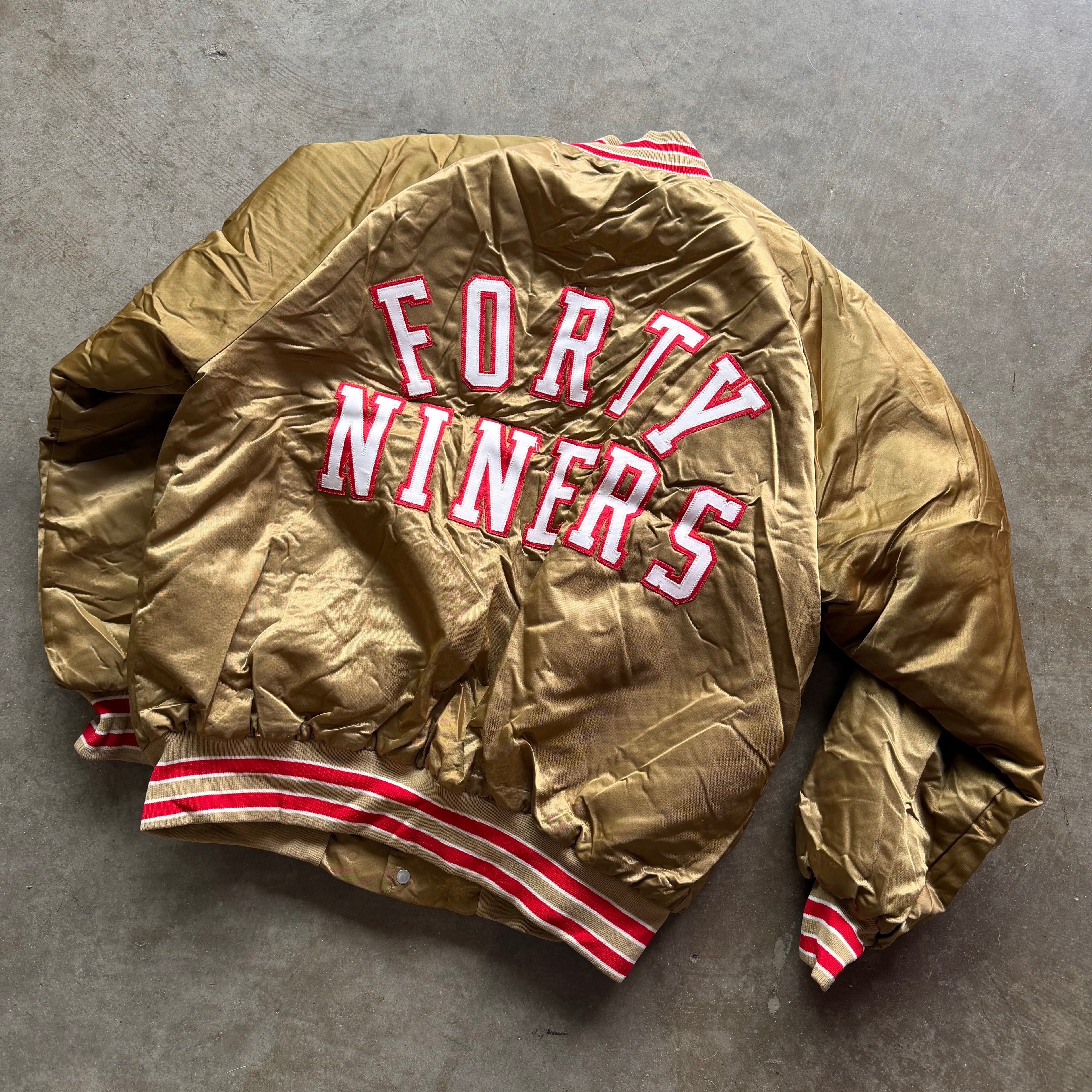 L 80s 49ers Bomber Jacket
