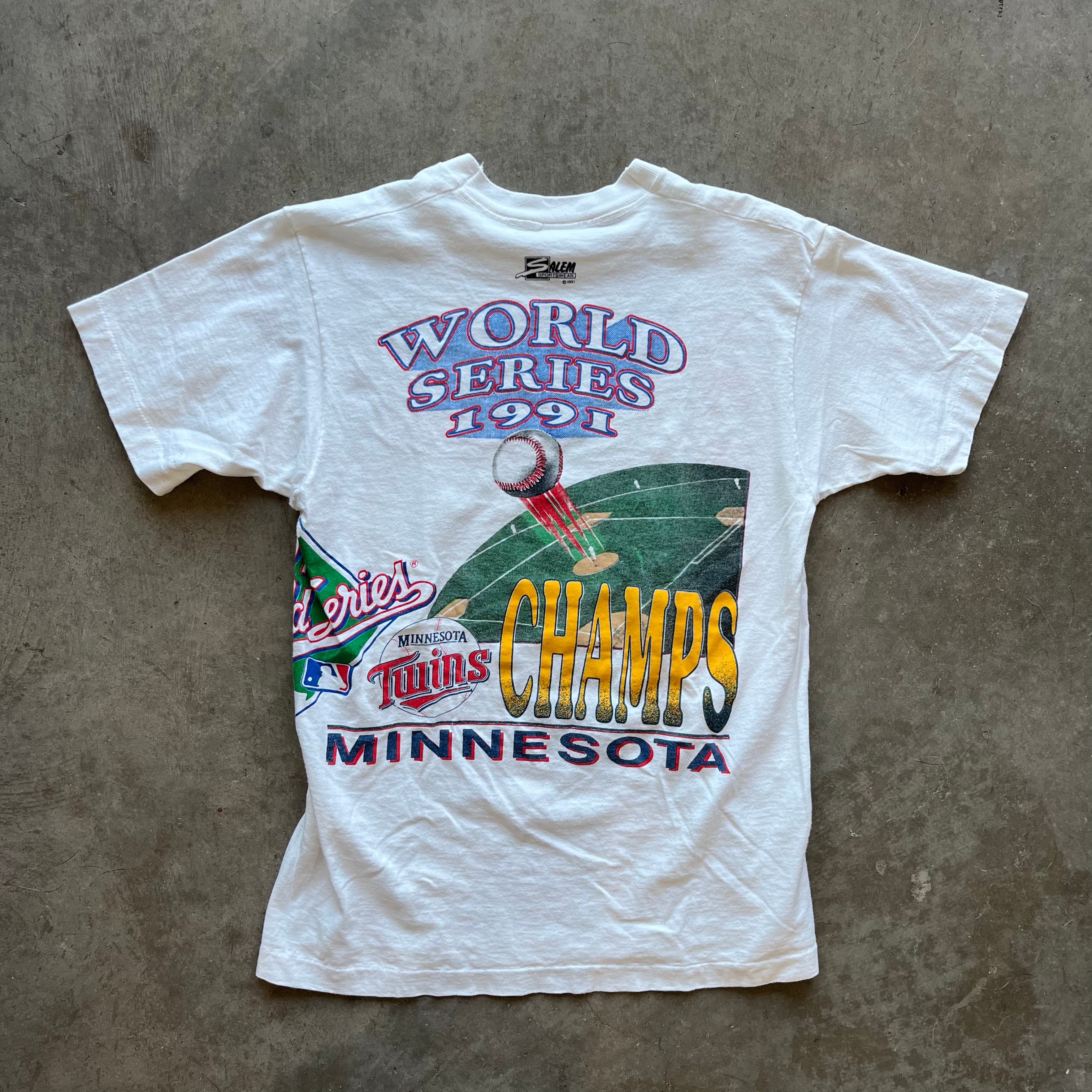 L 91 World Series Twins Tee