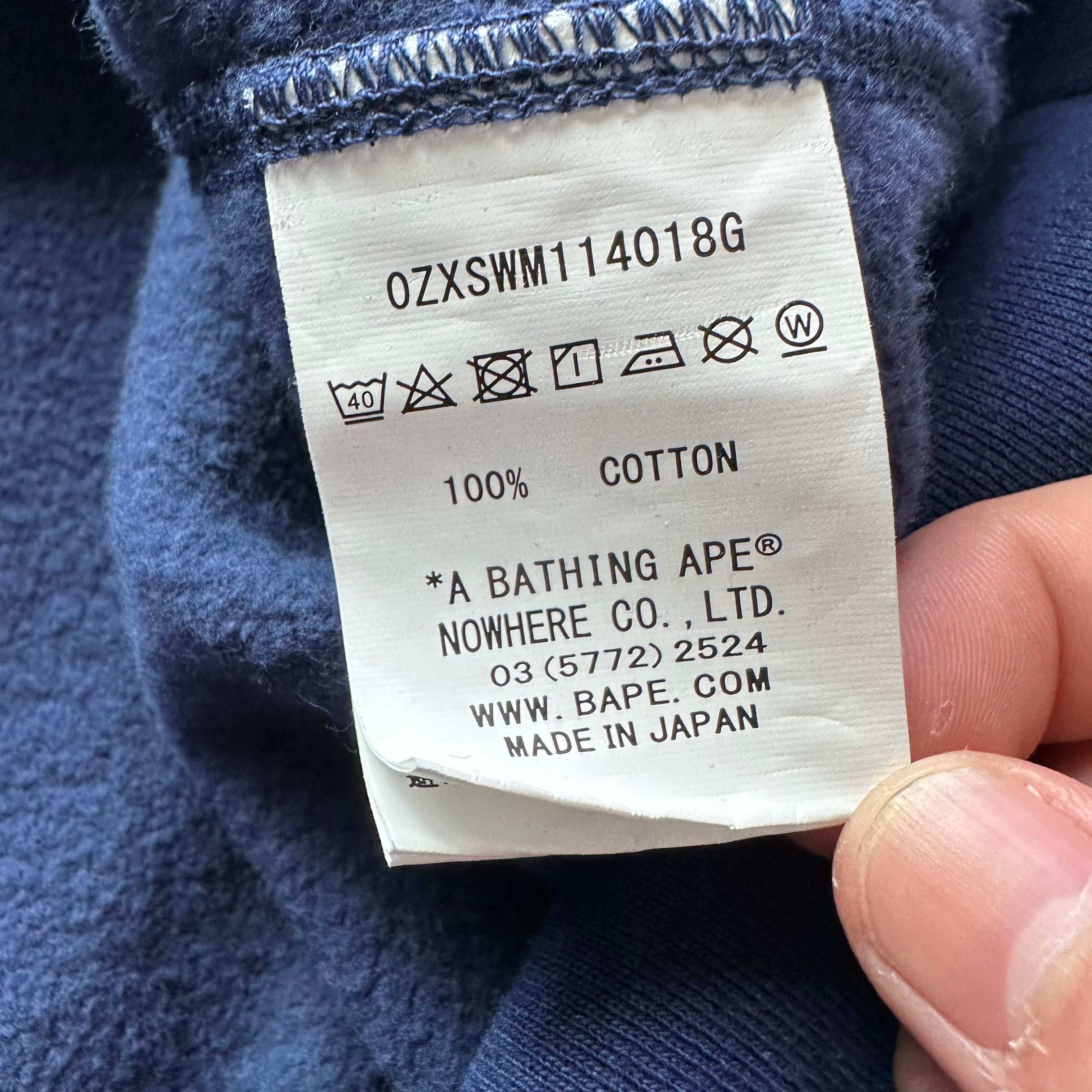 XXXL Blue Bape Hoodie