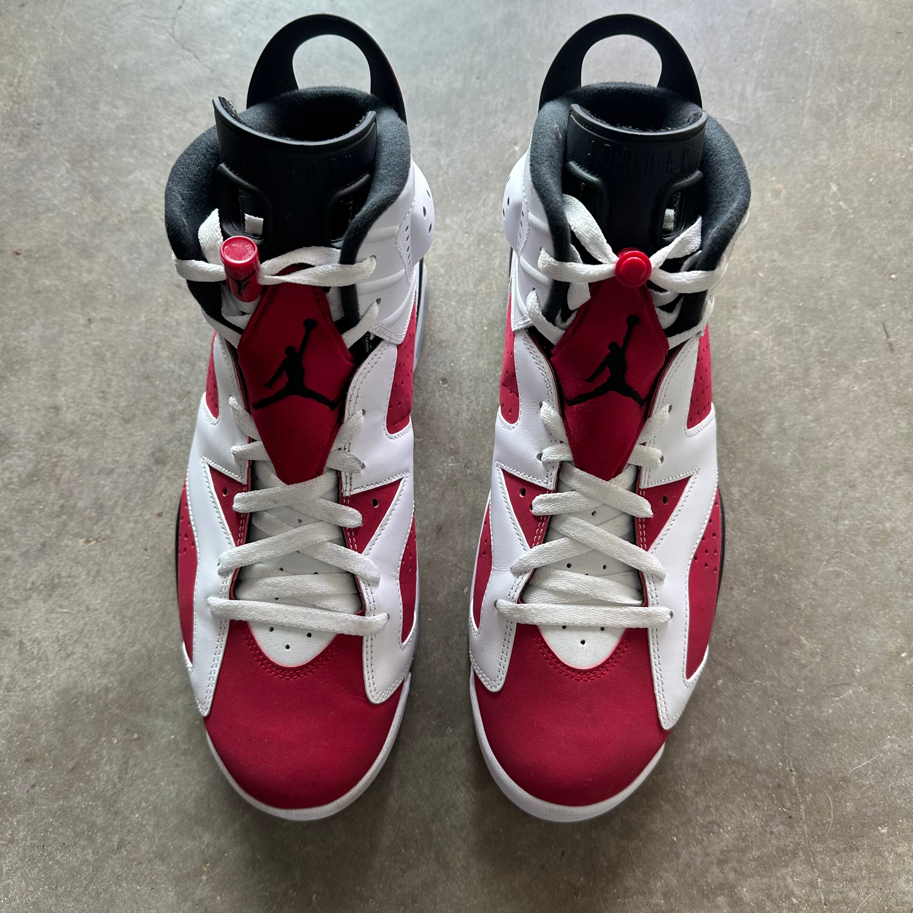 12 Used Jordan 6 Carmine