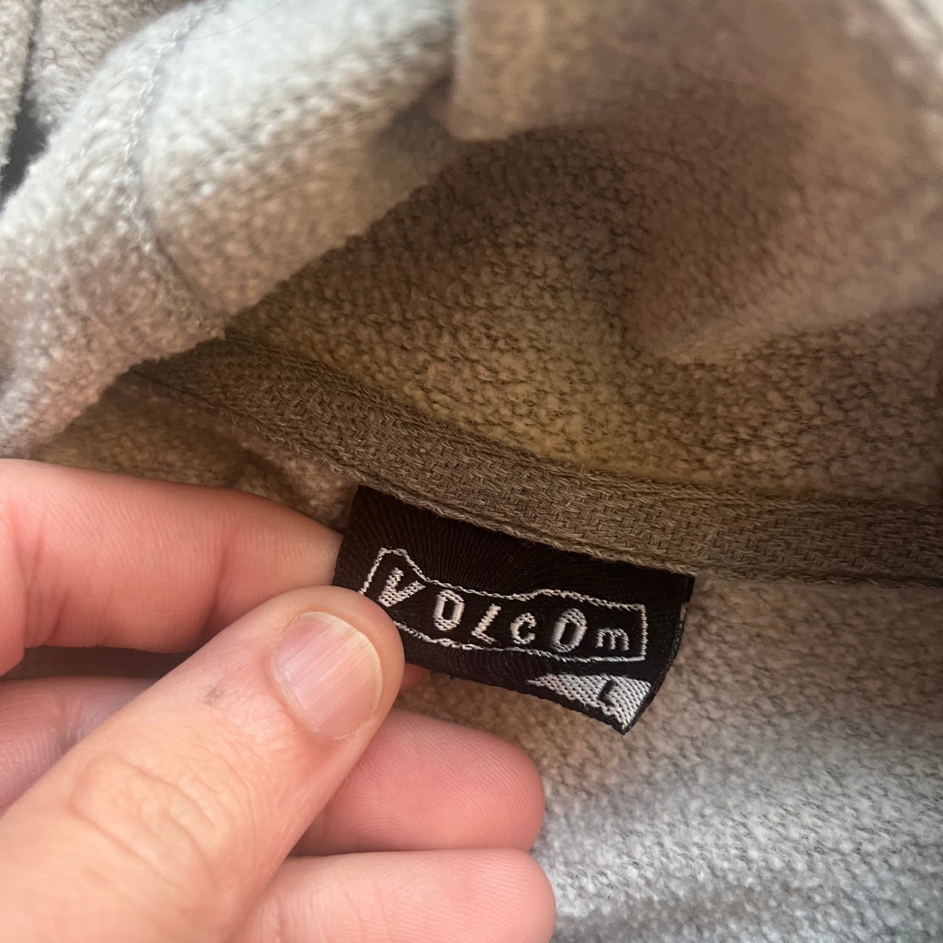 L 90s Volcom Full Zip Hoodie