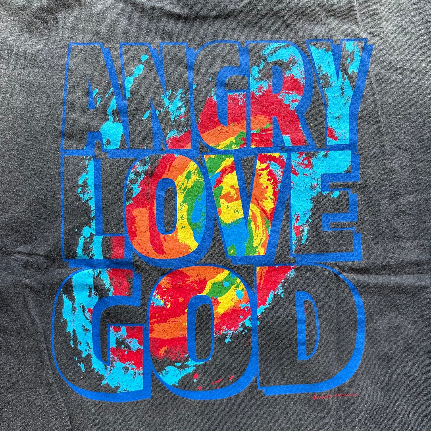 L Brand New Saint Angry God Tee
