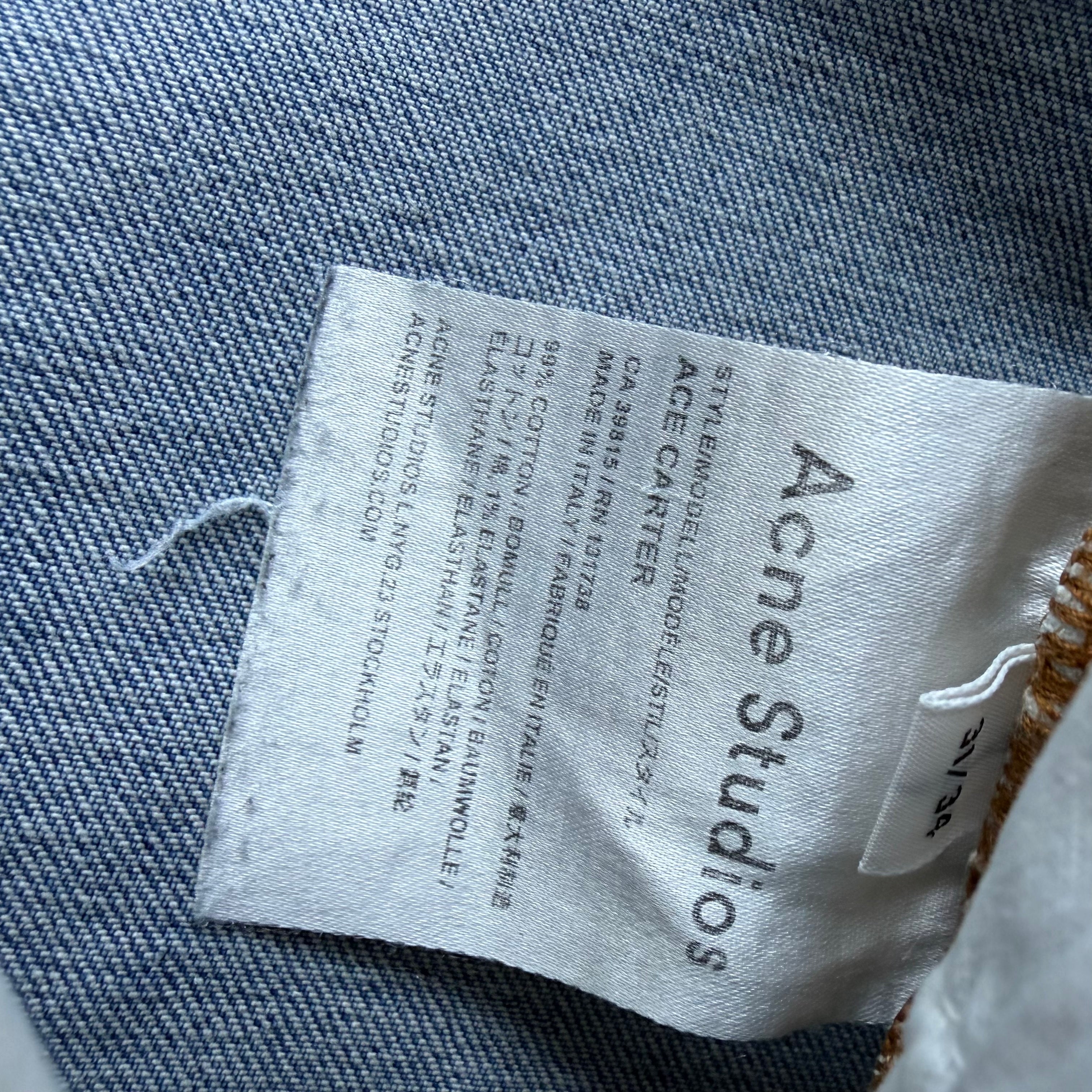 31x34 Acne Studios Jeans