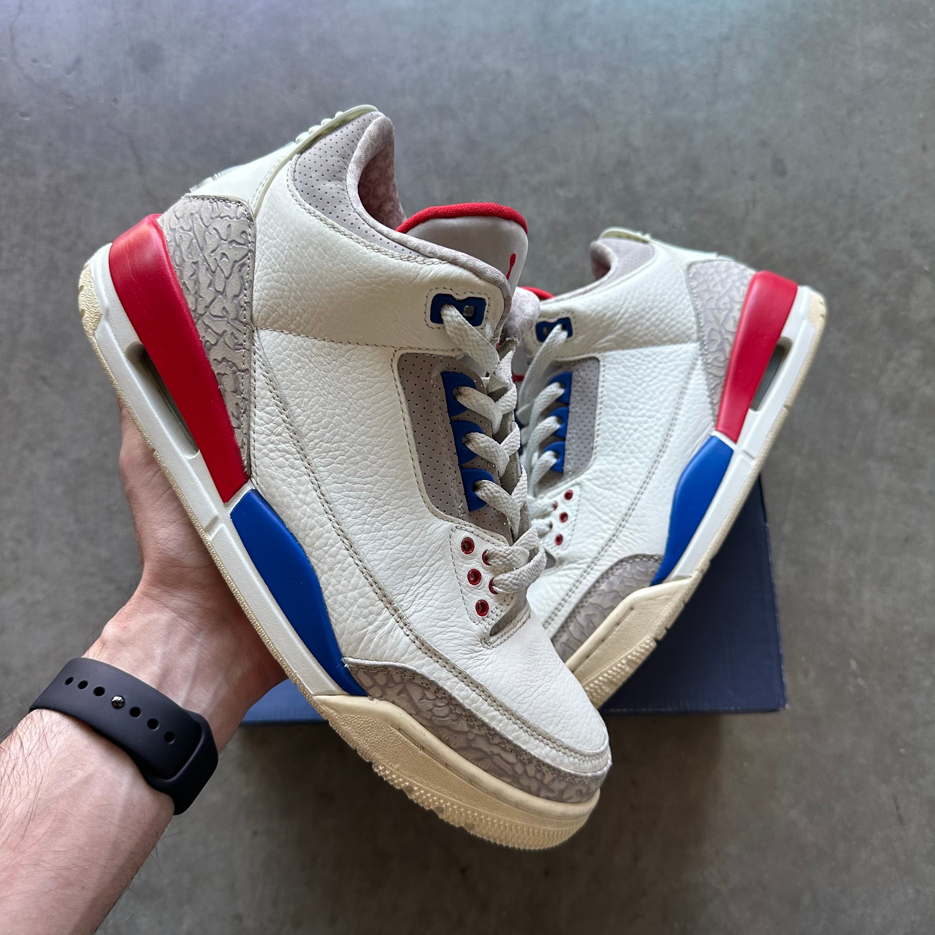 9 Used Jordan 3 International Flight