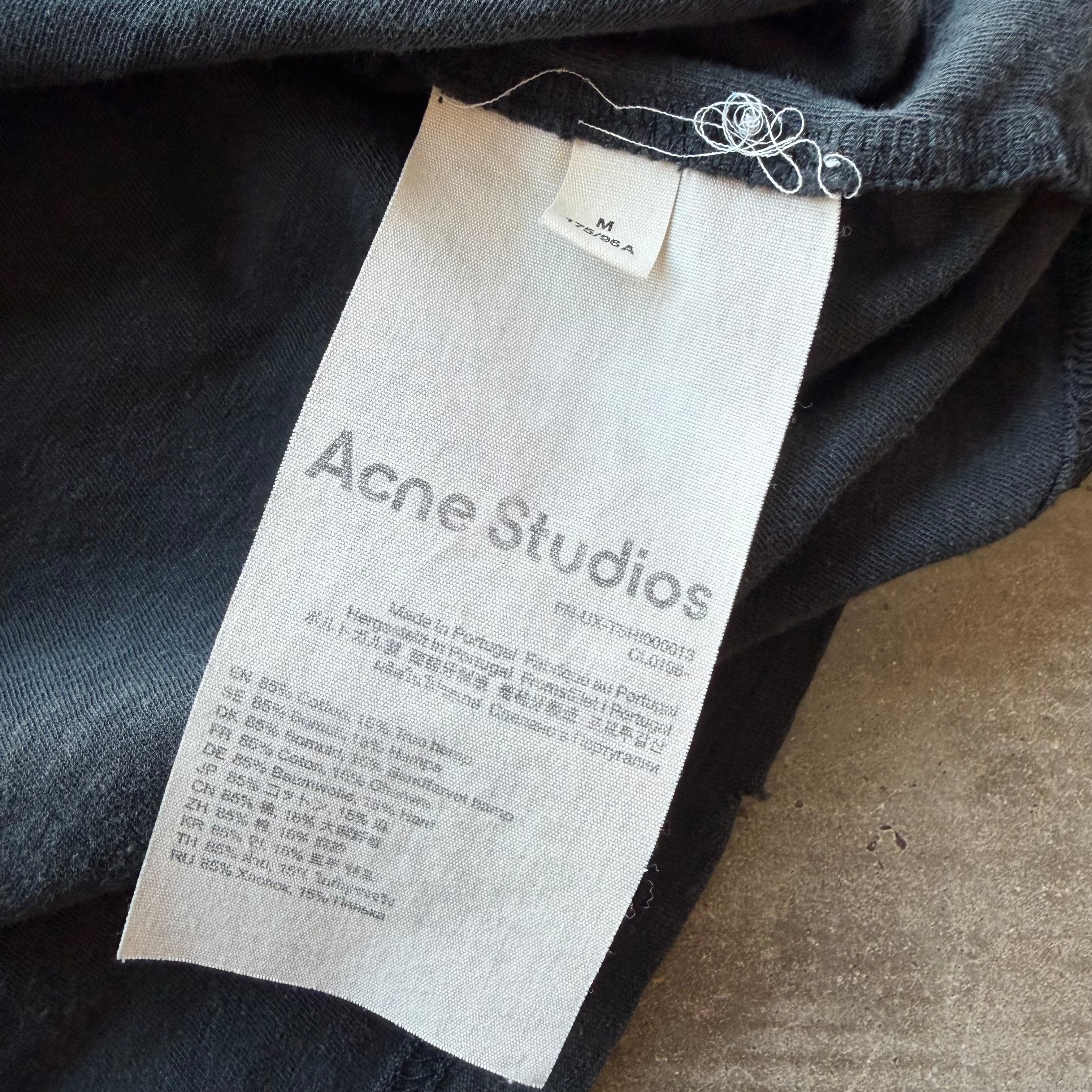 M Acne Studios Stockholm Cutoff Black