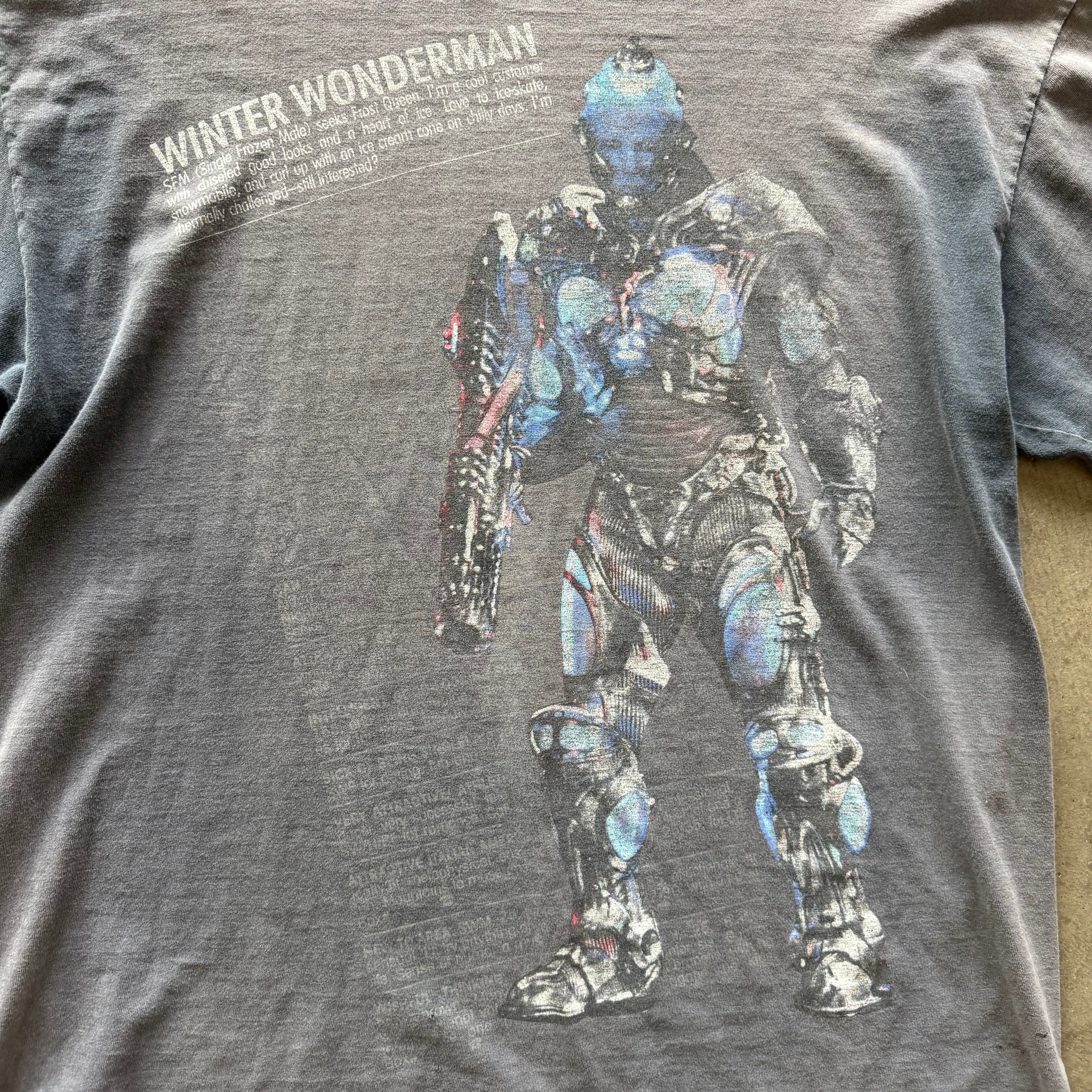 XL Mr Freeze Batman Movie Promo Tee