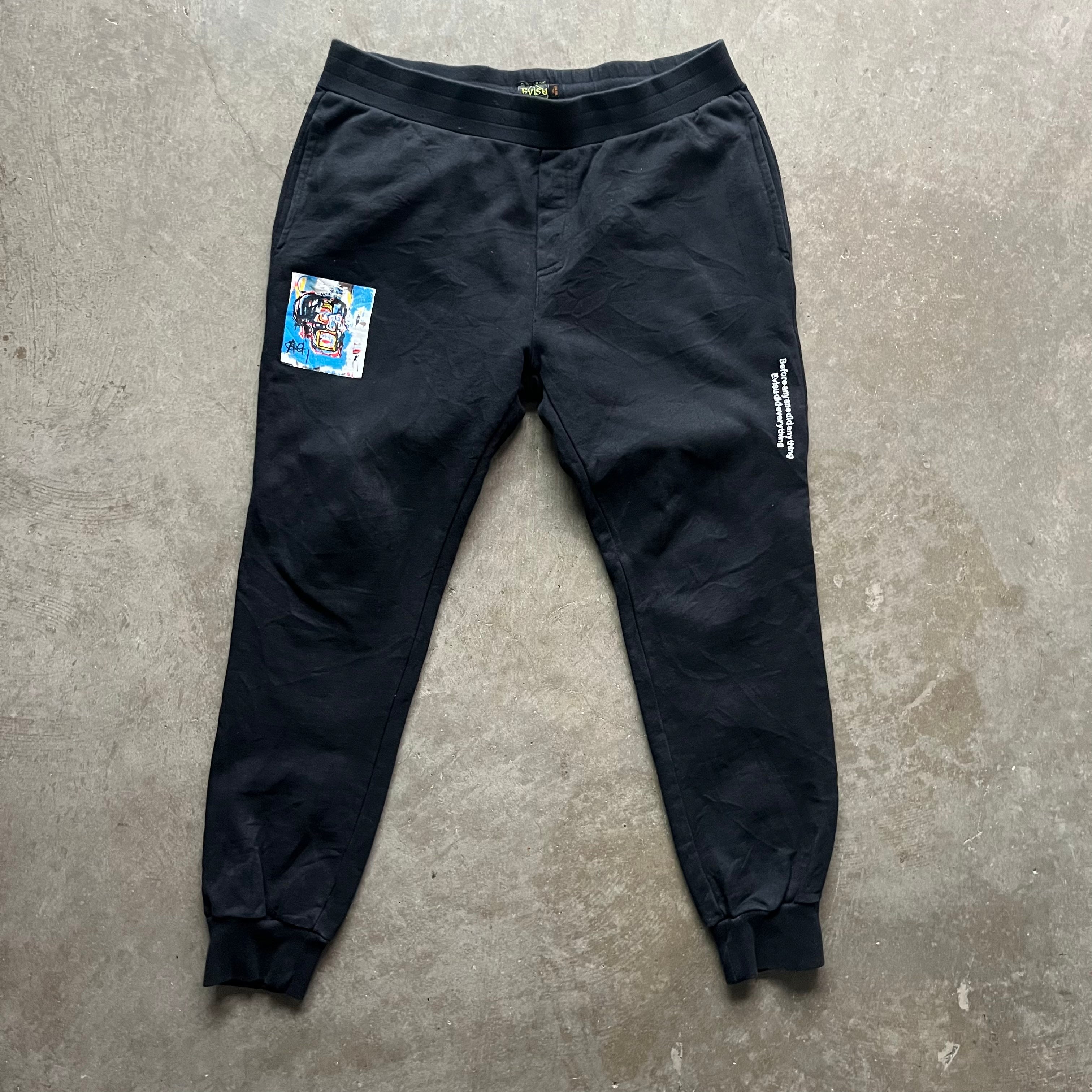34x27 Evisu Basquiat Sweatpants