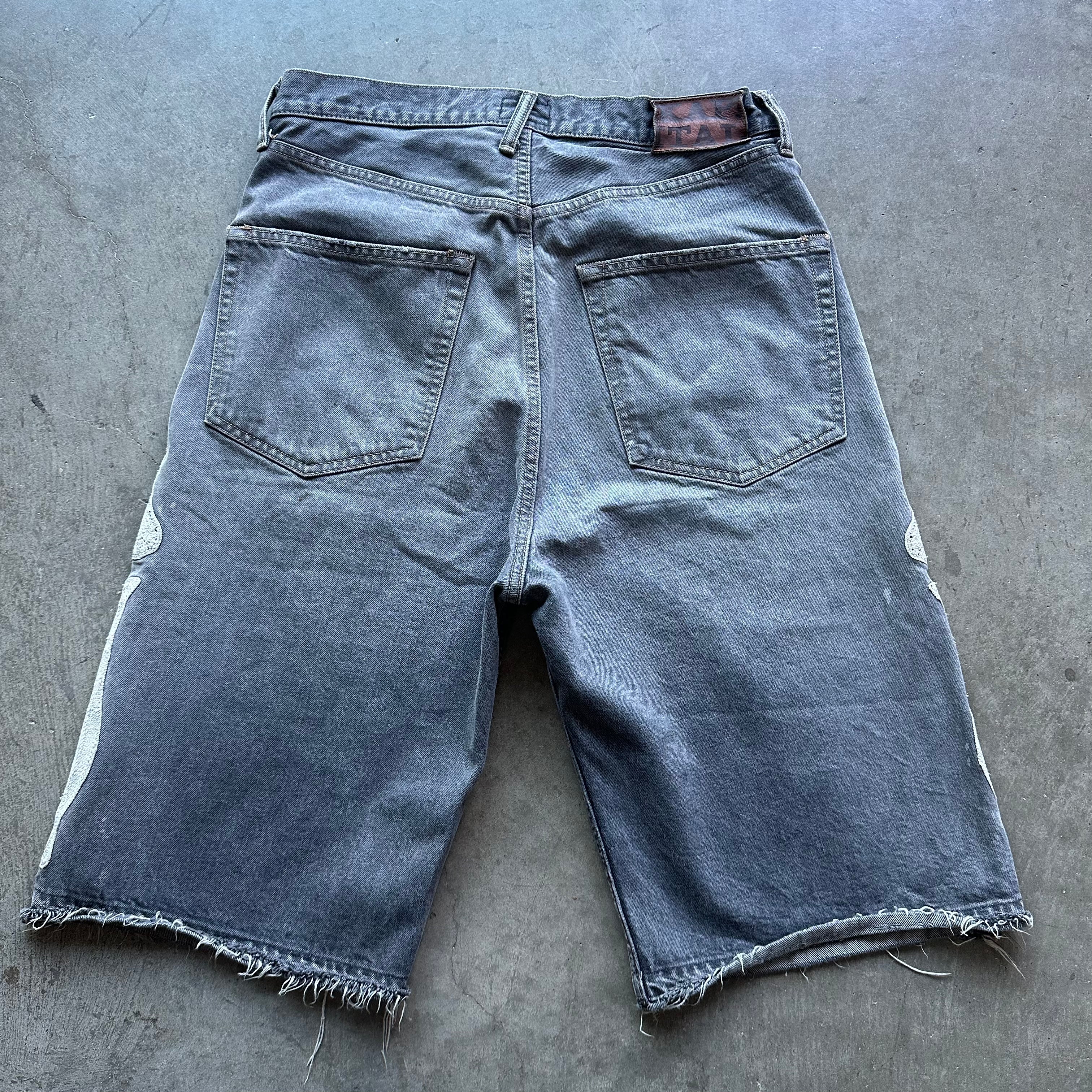 34w Kapital Bone Shorts
