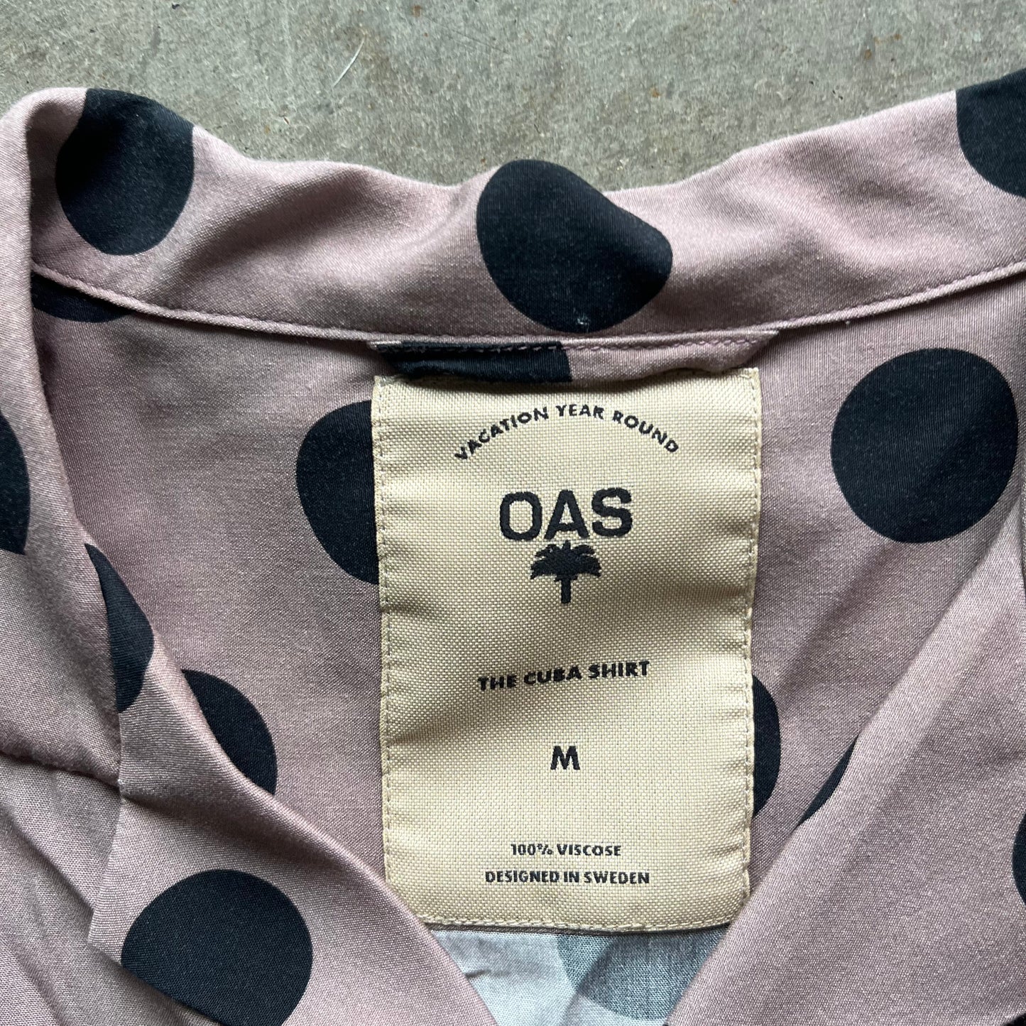 M OAS Button Up Shirt
