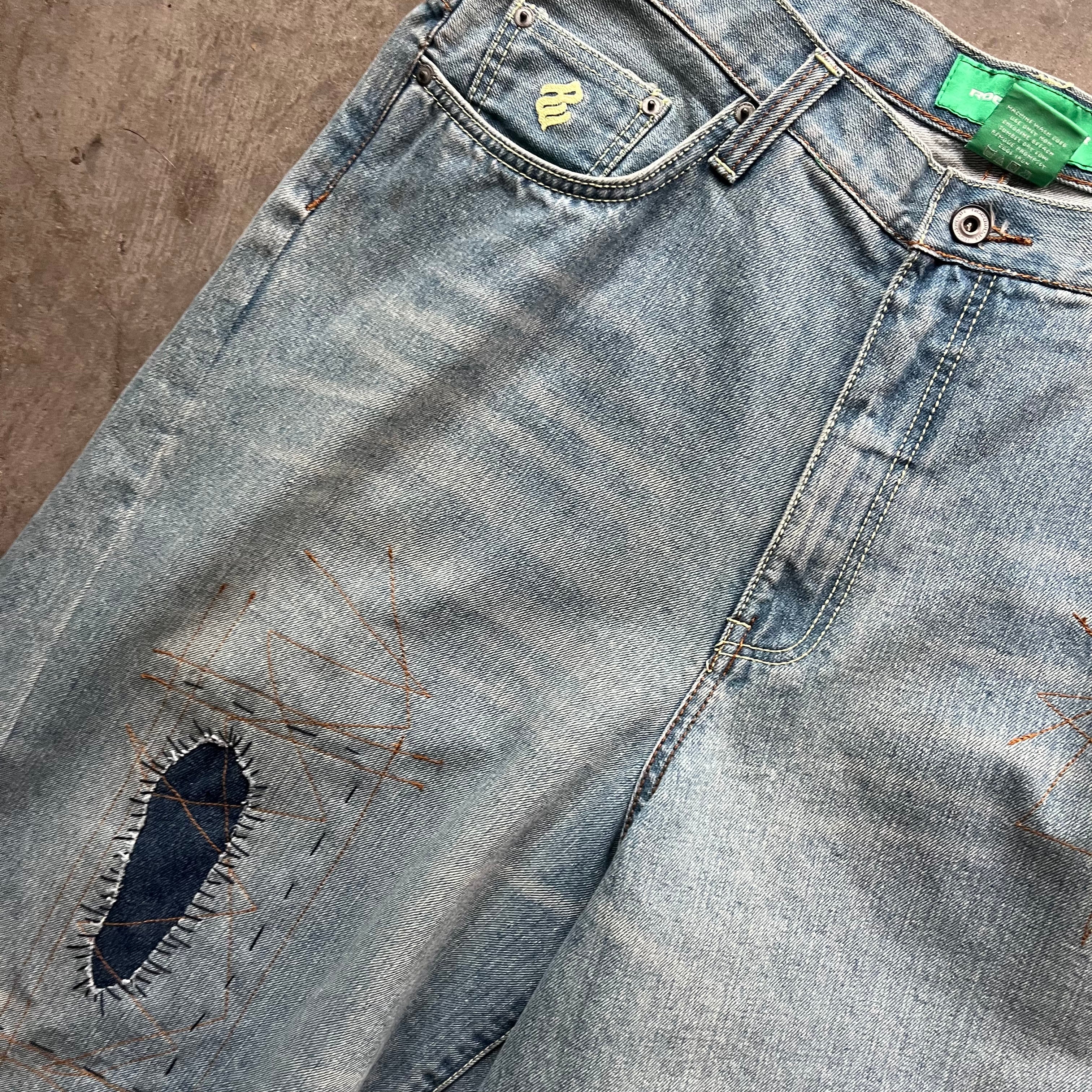 38w Y2K Roca Wear Jorts