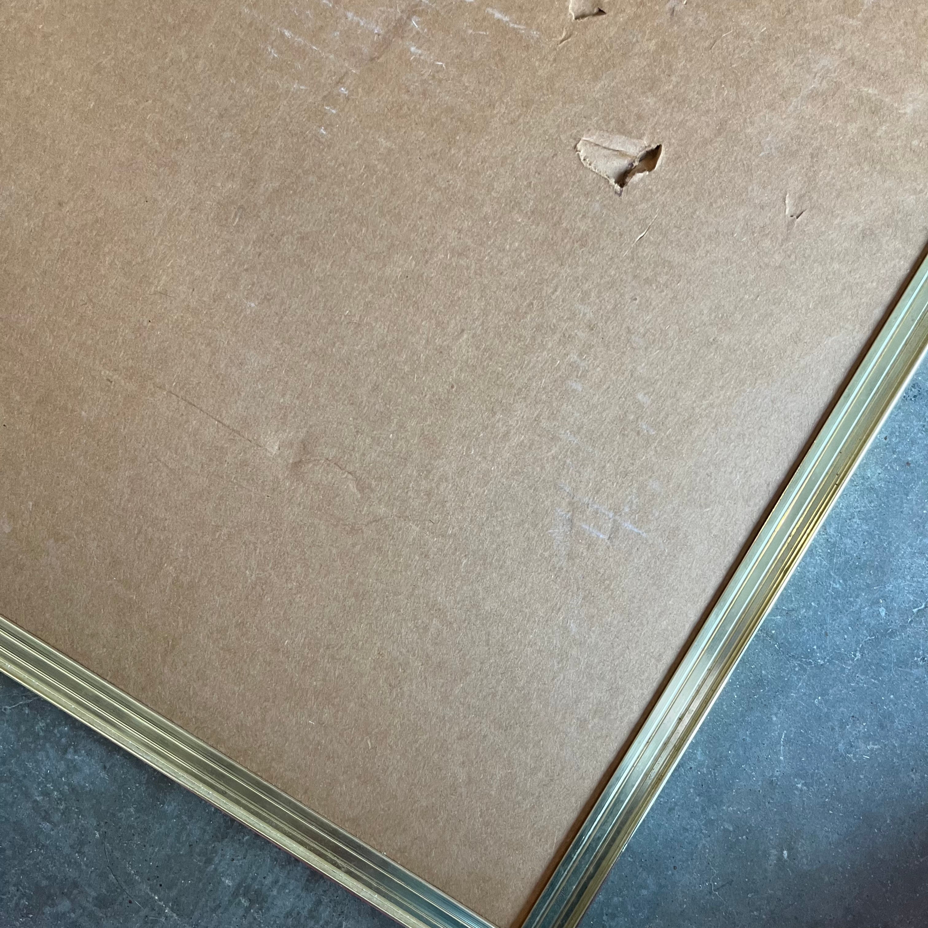 1960s-70s Mid Century Modern Turner Brand Mirror