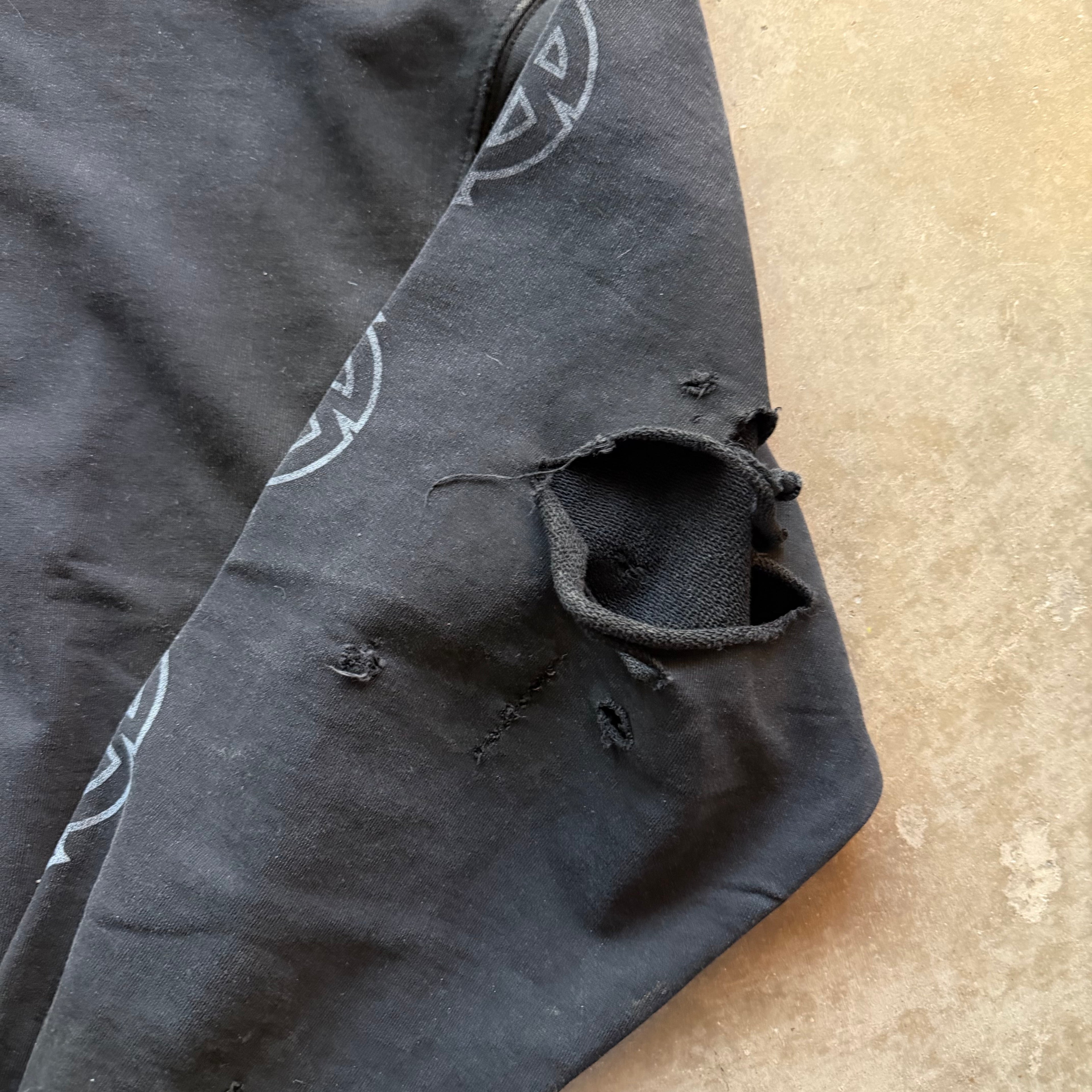 M Brand New Balenciaga Paris Moon Hoodie