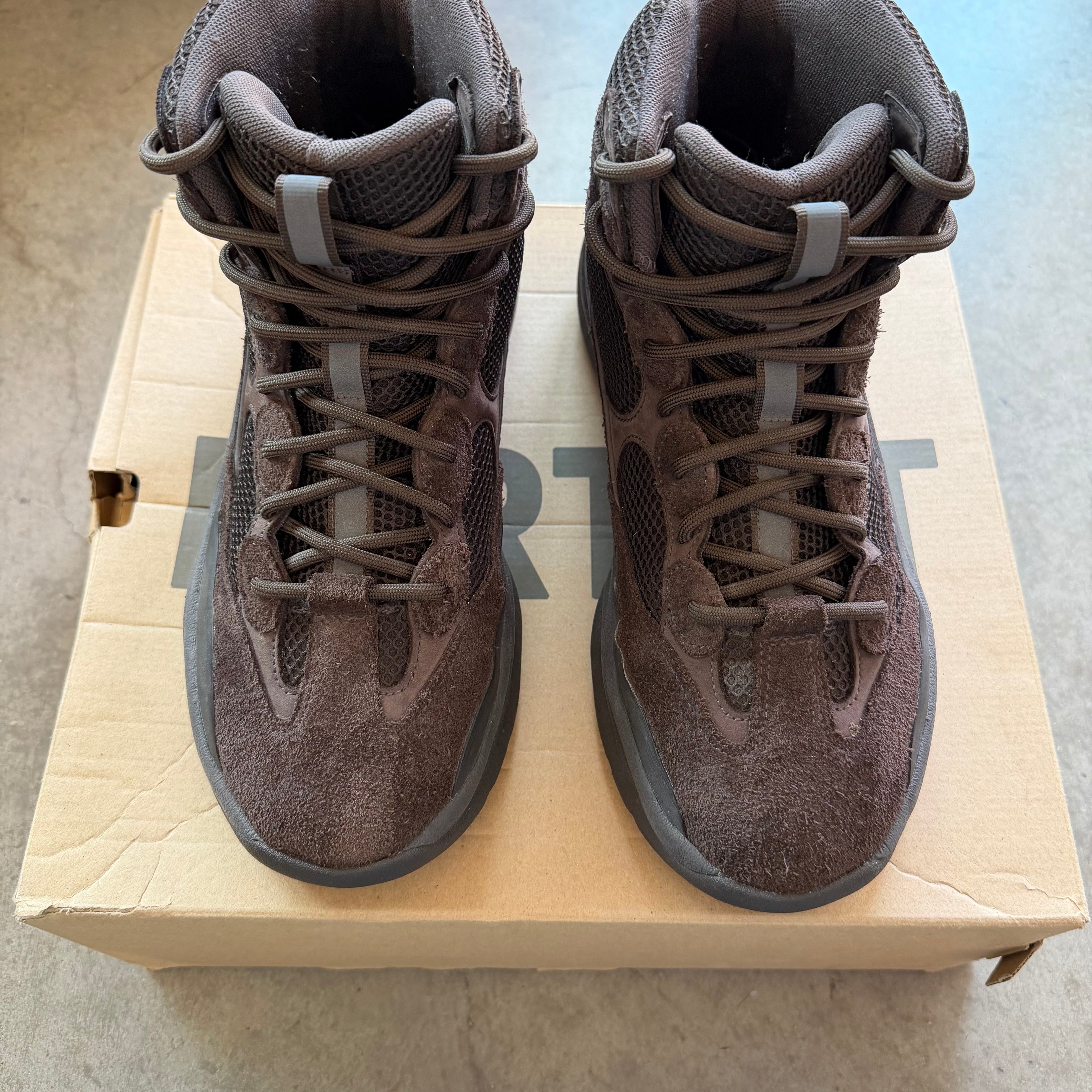 12 Used YZY x Adidas Desert Boot Oil