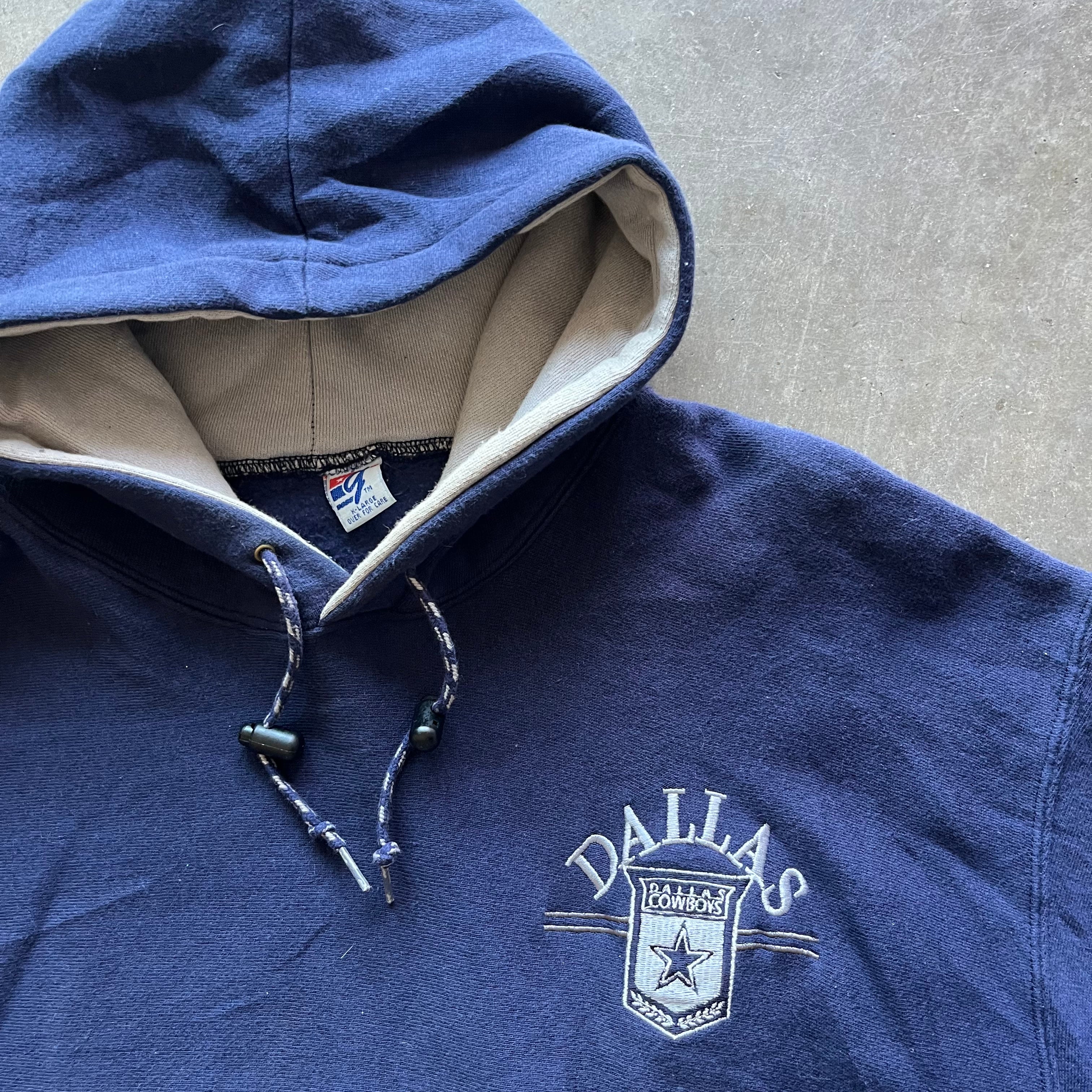 XL 90s Cowboys Hoodie