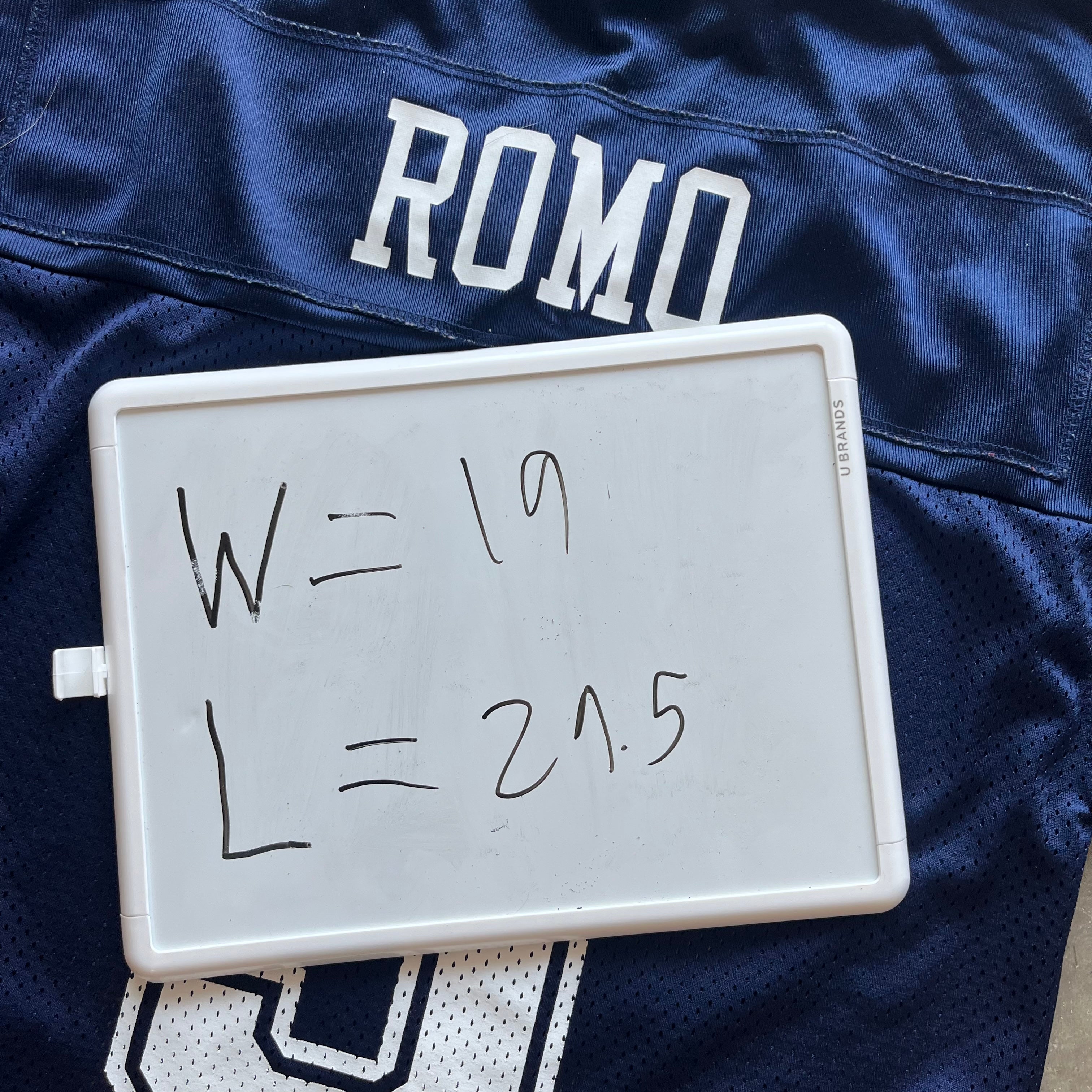 S 00s Romo Cowboys Jersey